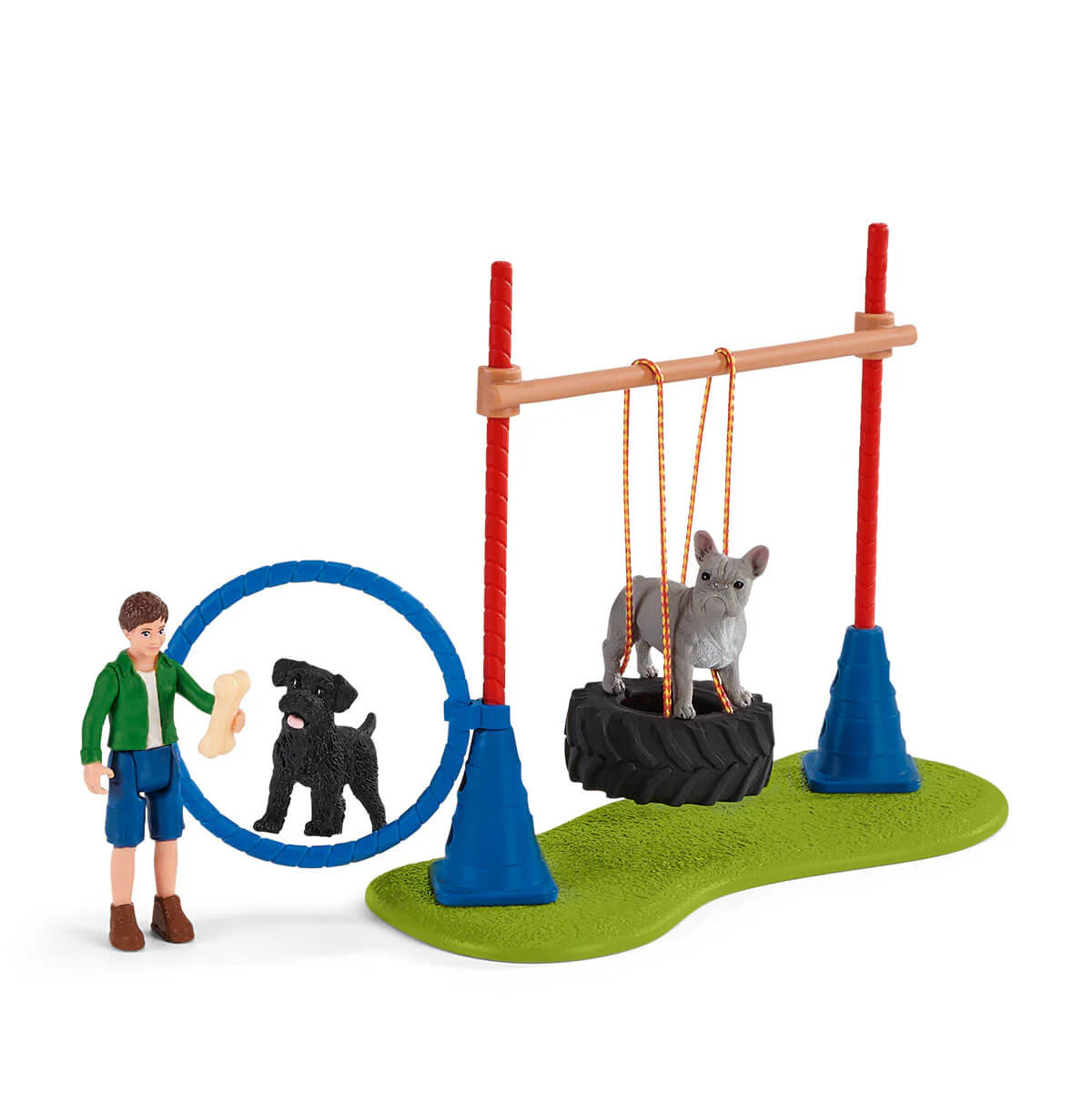 Schleich Puppy Agility Training Set