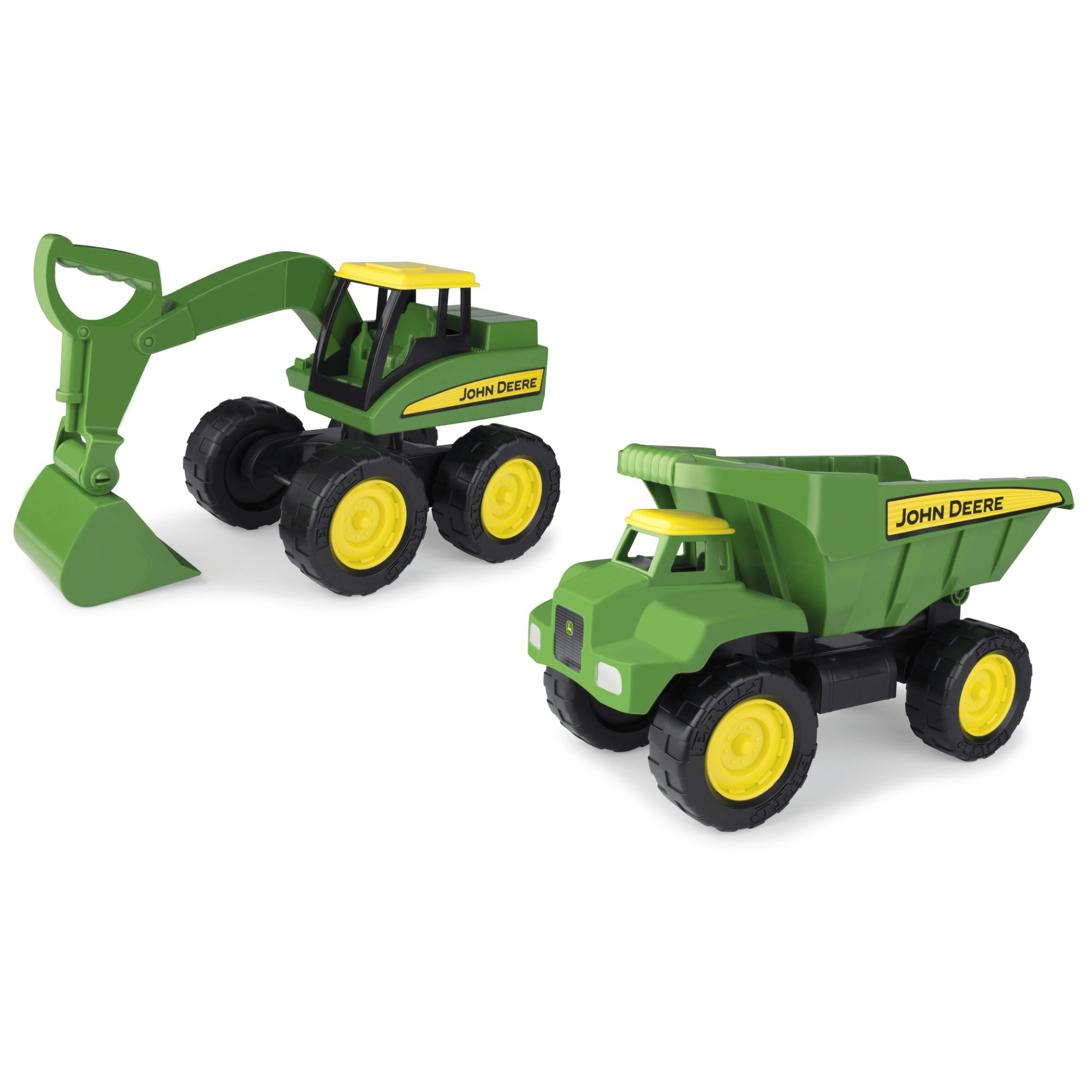 Big Scoop John Deere Excavator & Dump Truck