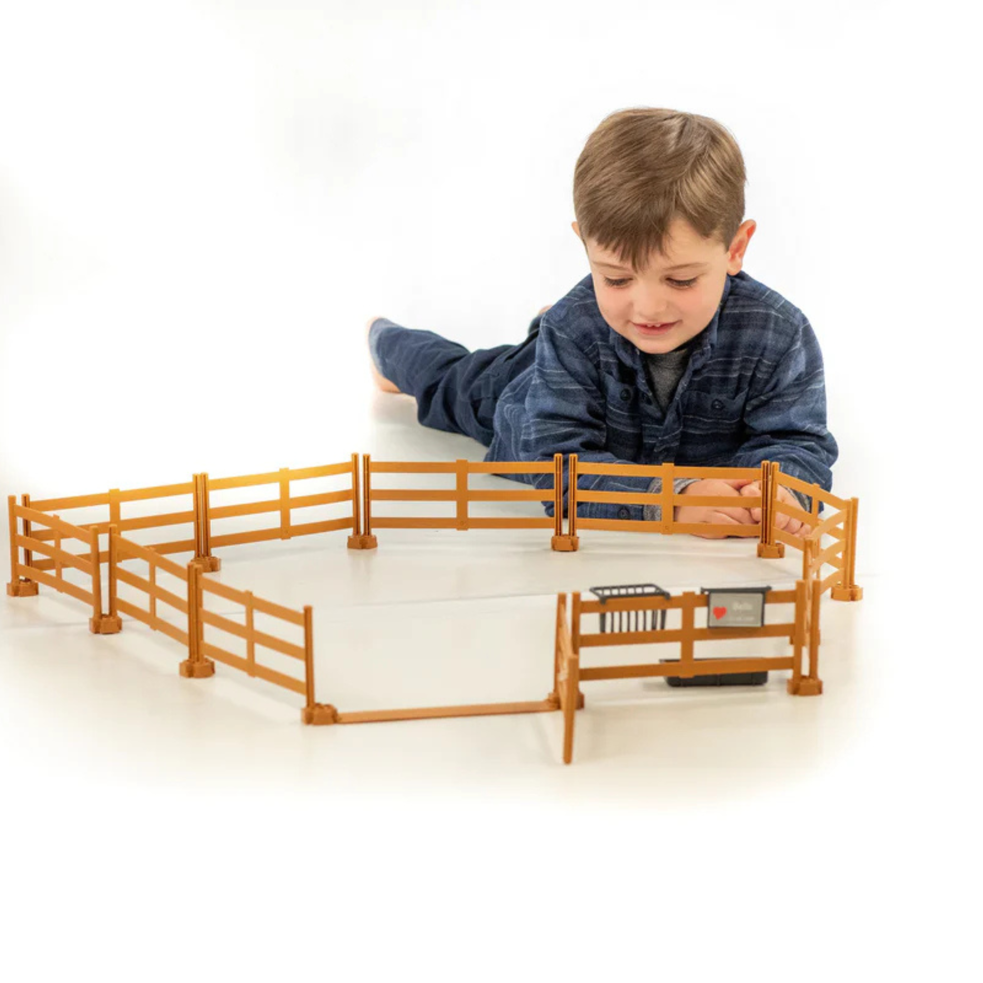 Bruder Toys Brown Pasture Fencing