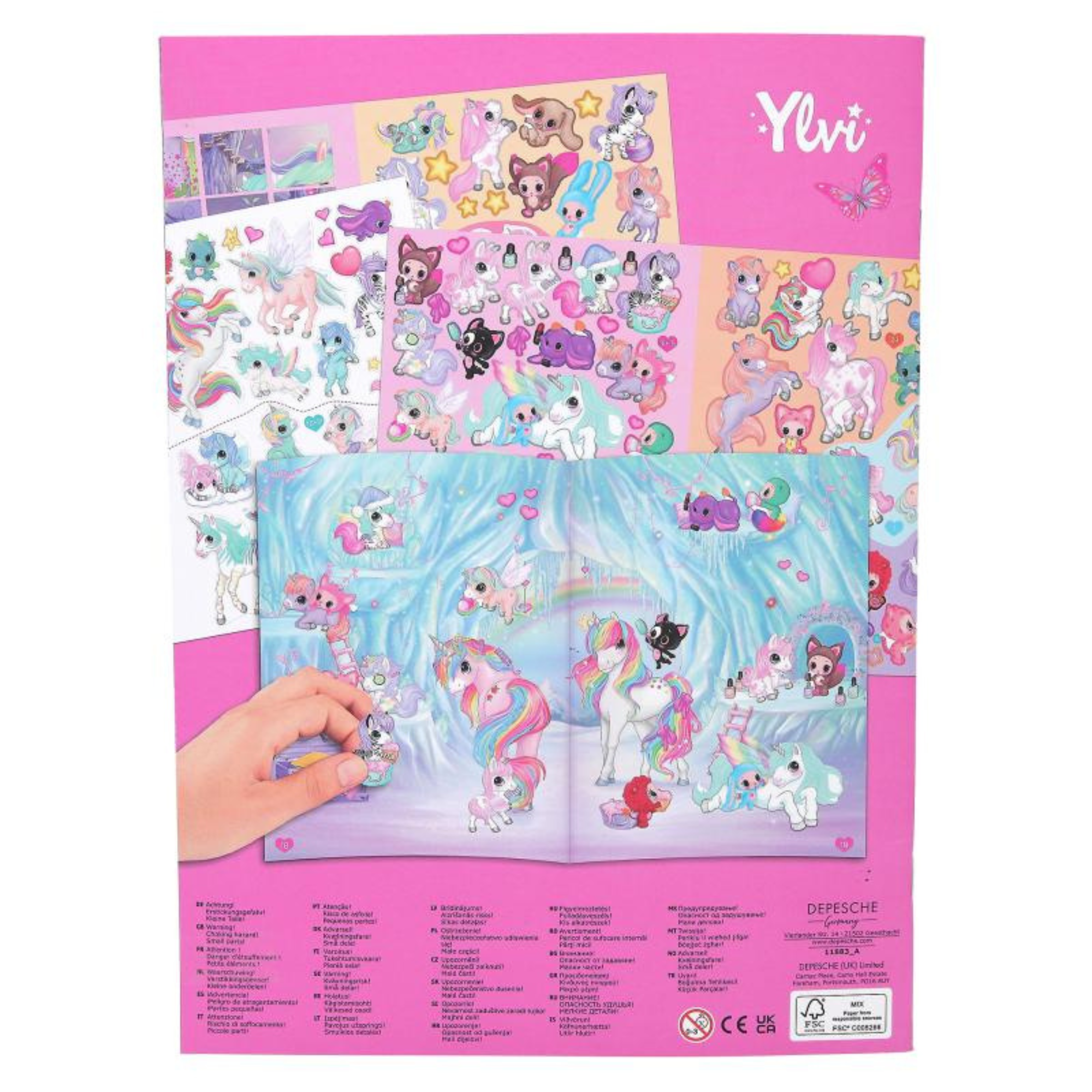 Ylvi Create Naya's World Sticker Book