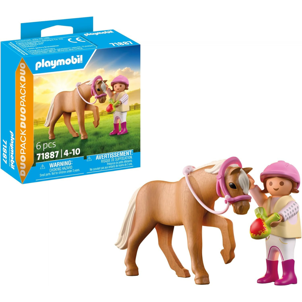 PLAYMOBIL 71887 Girl with Pony Duo Pack