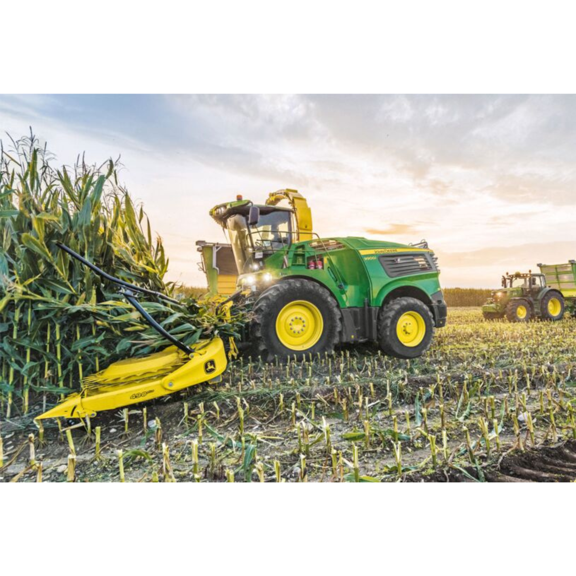 John Deere 9900i Forage Harvester Puzzle - 100 pcs