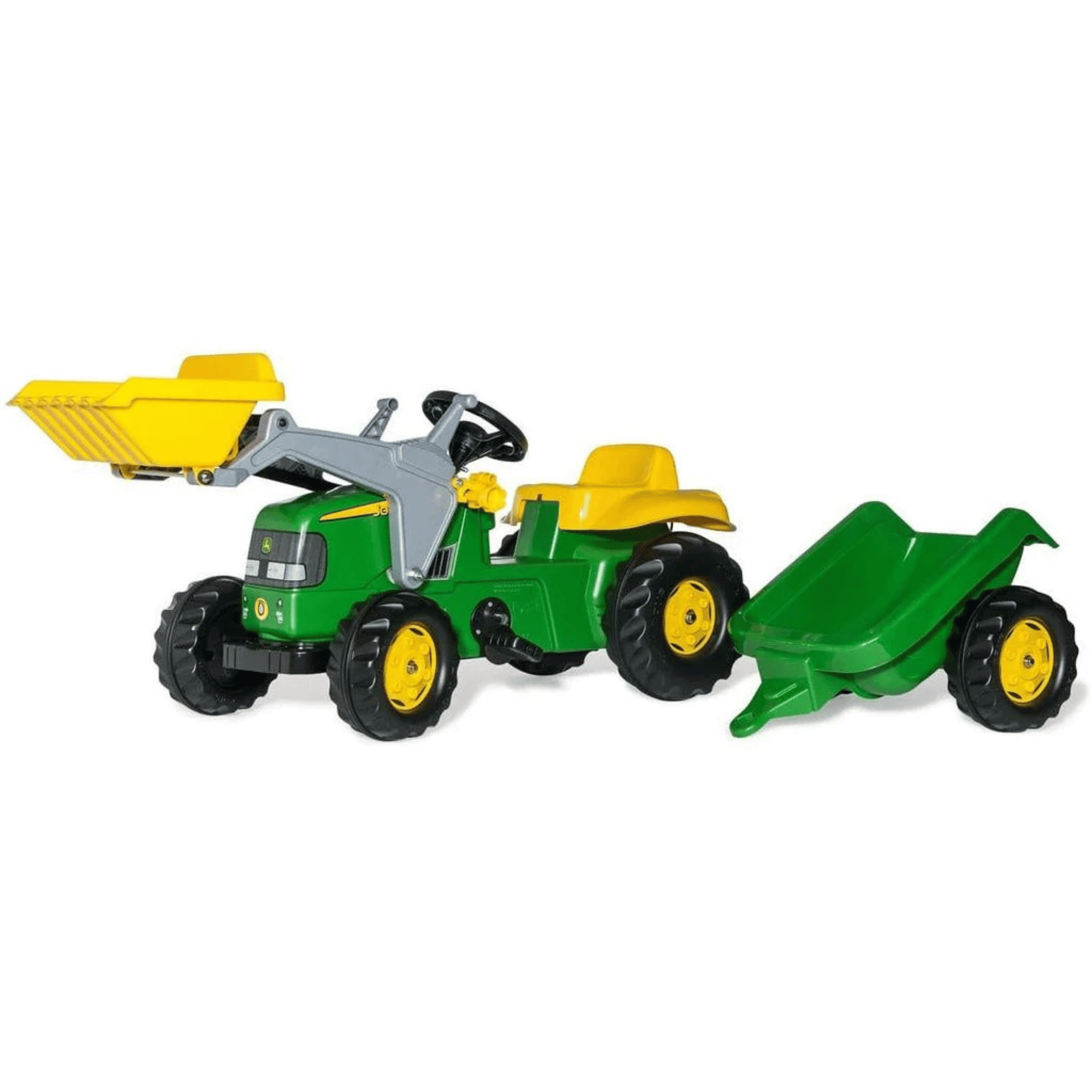 John Deere Rolly Tractor Trailer with Frontloader