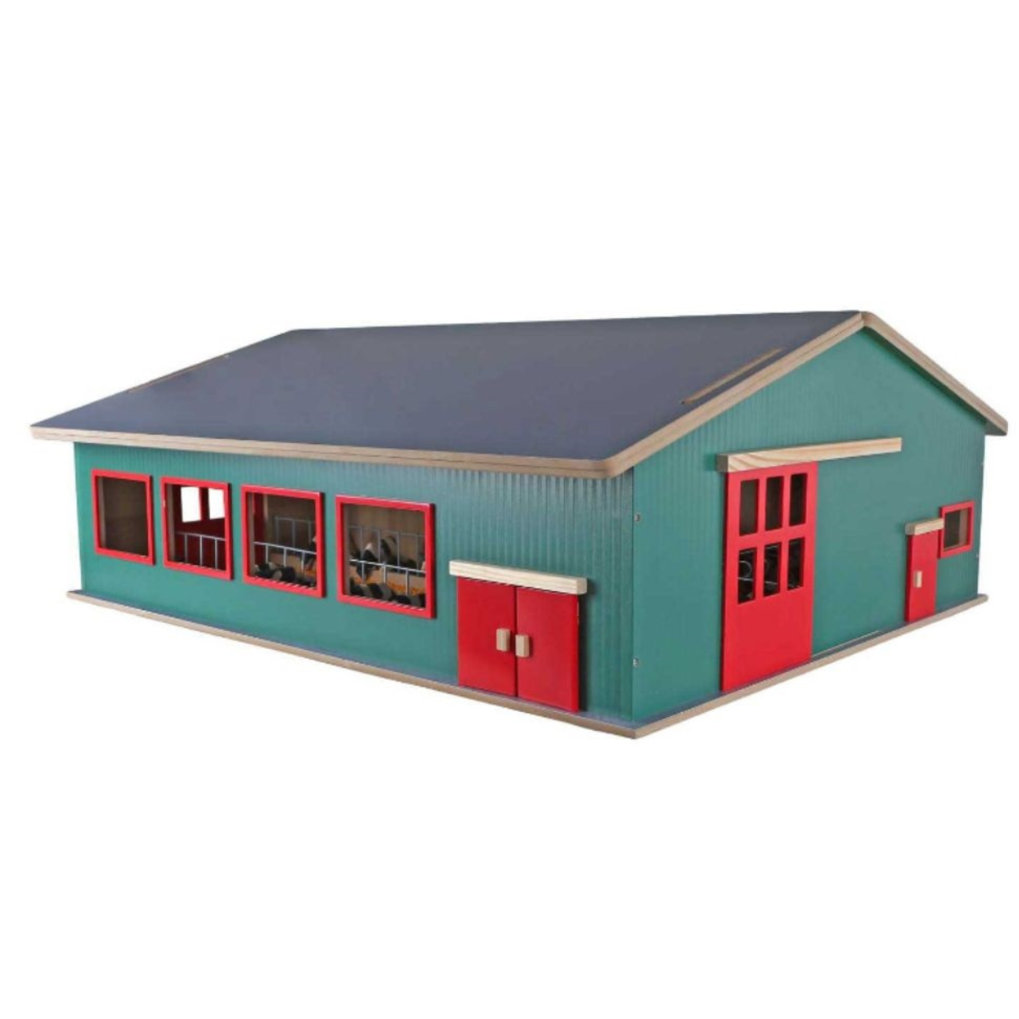 Kids Globe Animal Barn with Storage and Pasture