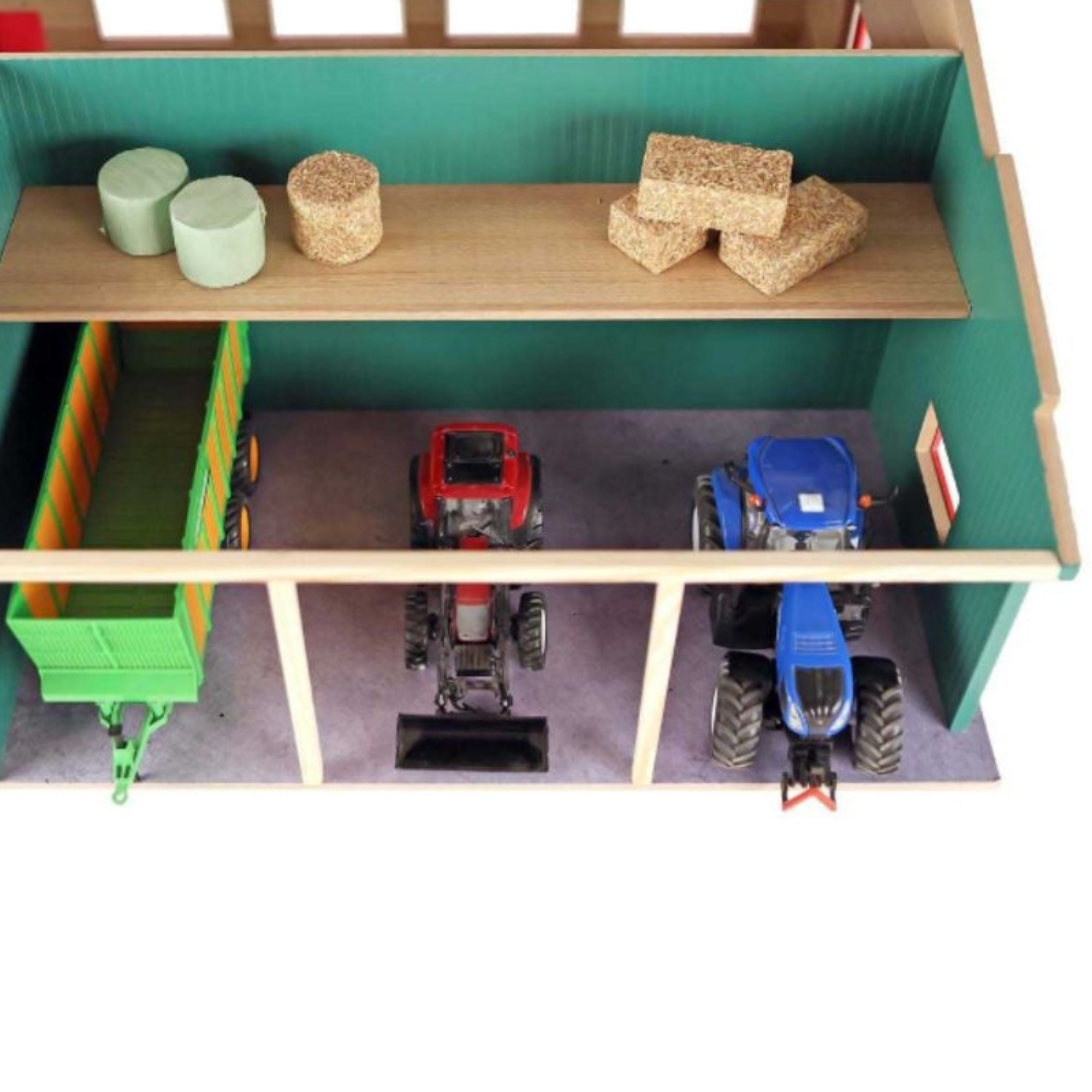 Kids Globe Animal Barn with Storage and Pasture