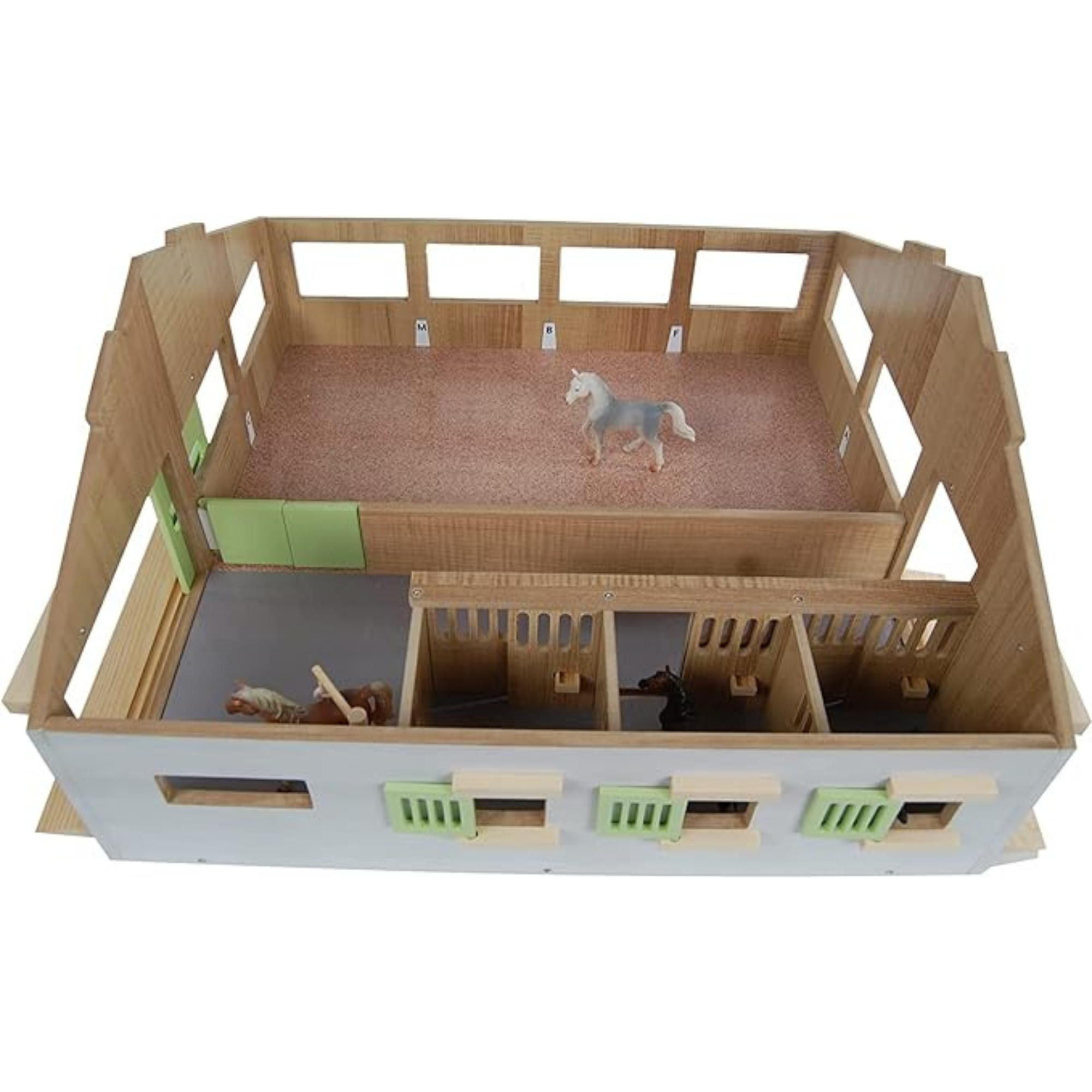 Pink Horse Stable with Riding Hall