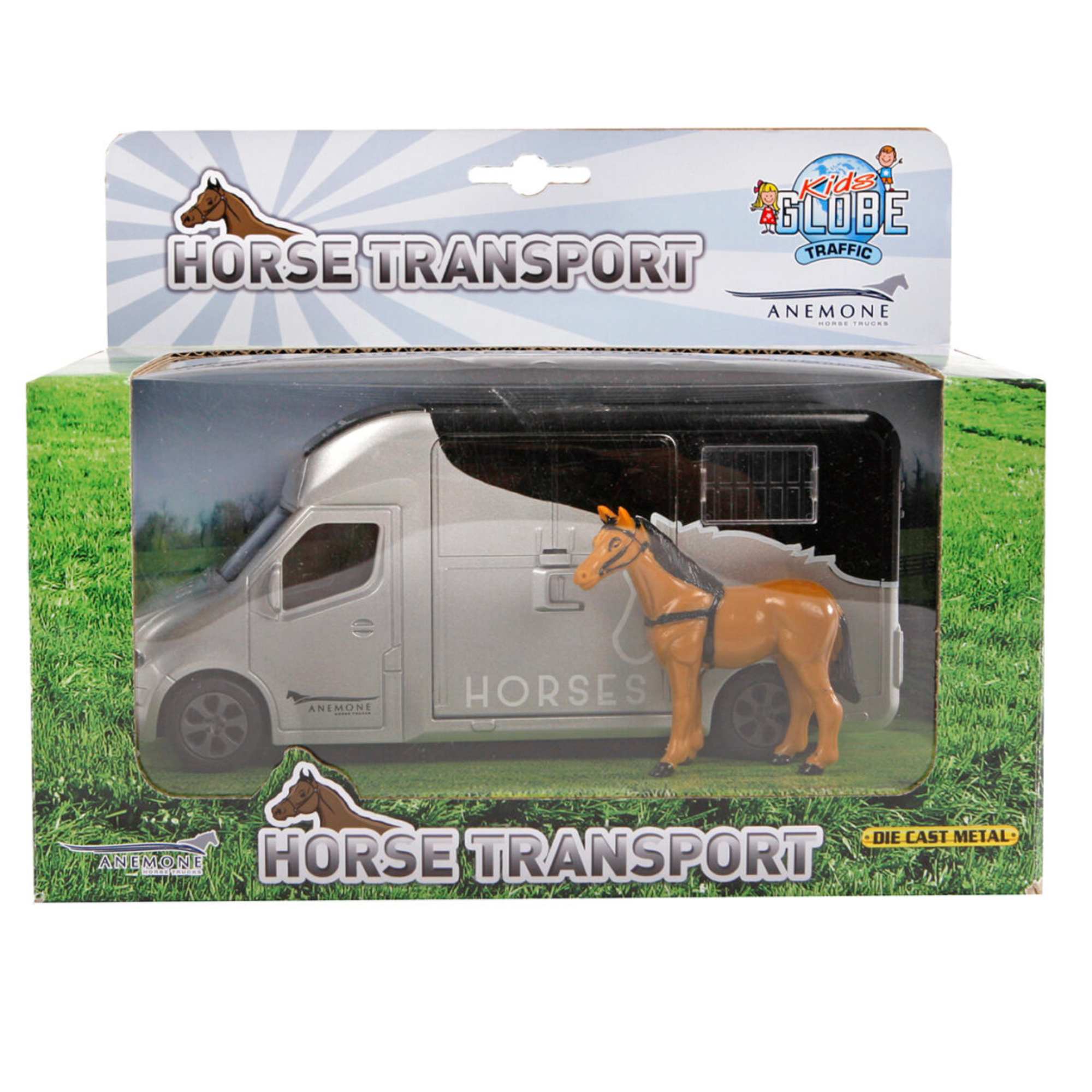 Kids Globe Anemone Horse Truck with Light & Sound Boxed