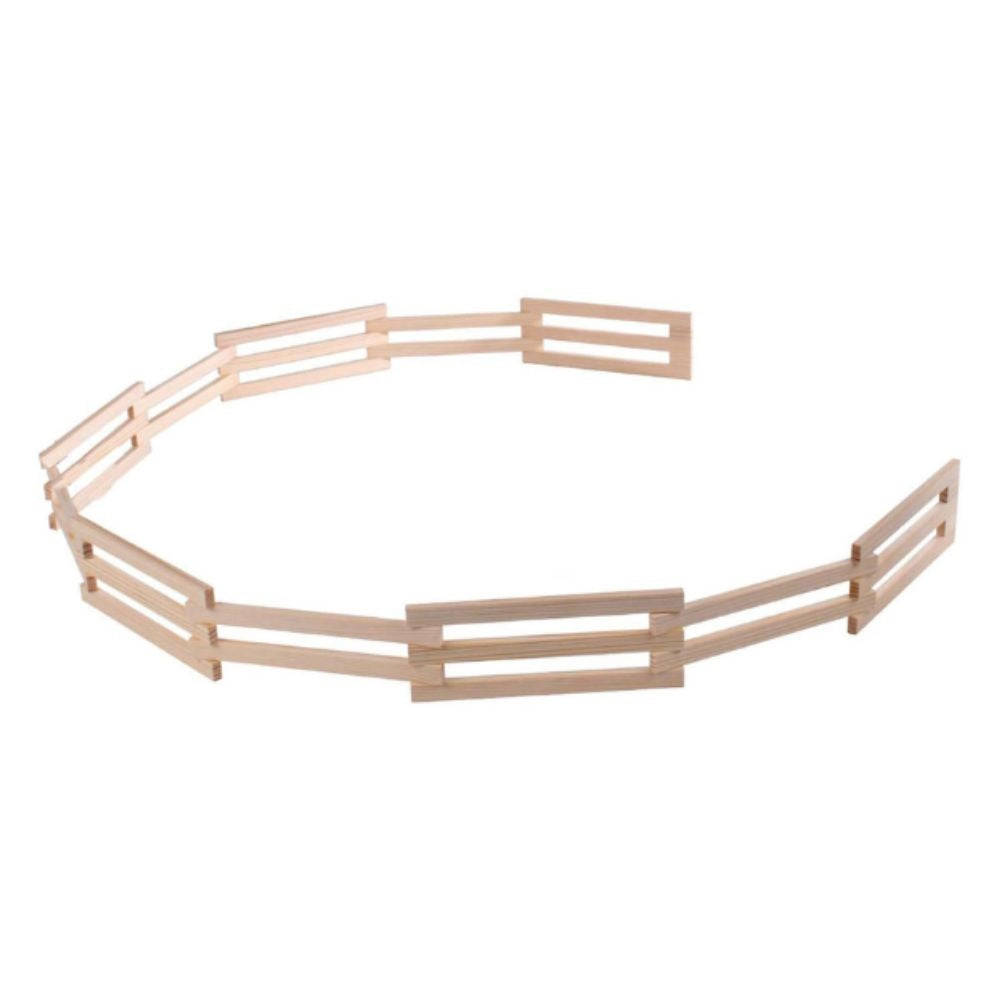 Kids Globe 1:32 Wooden Corral Fence – 132cm