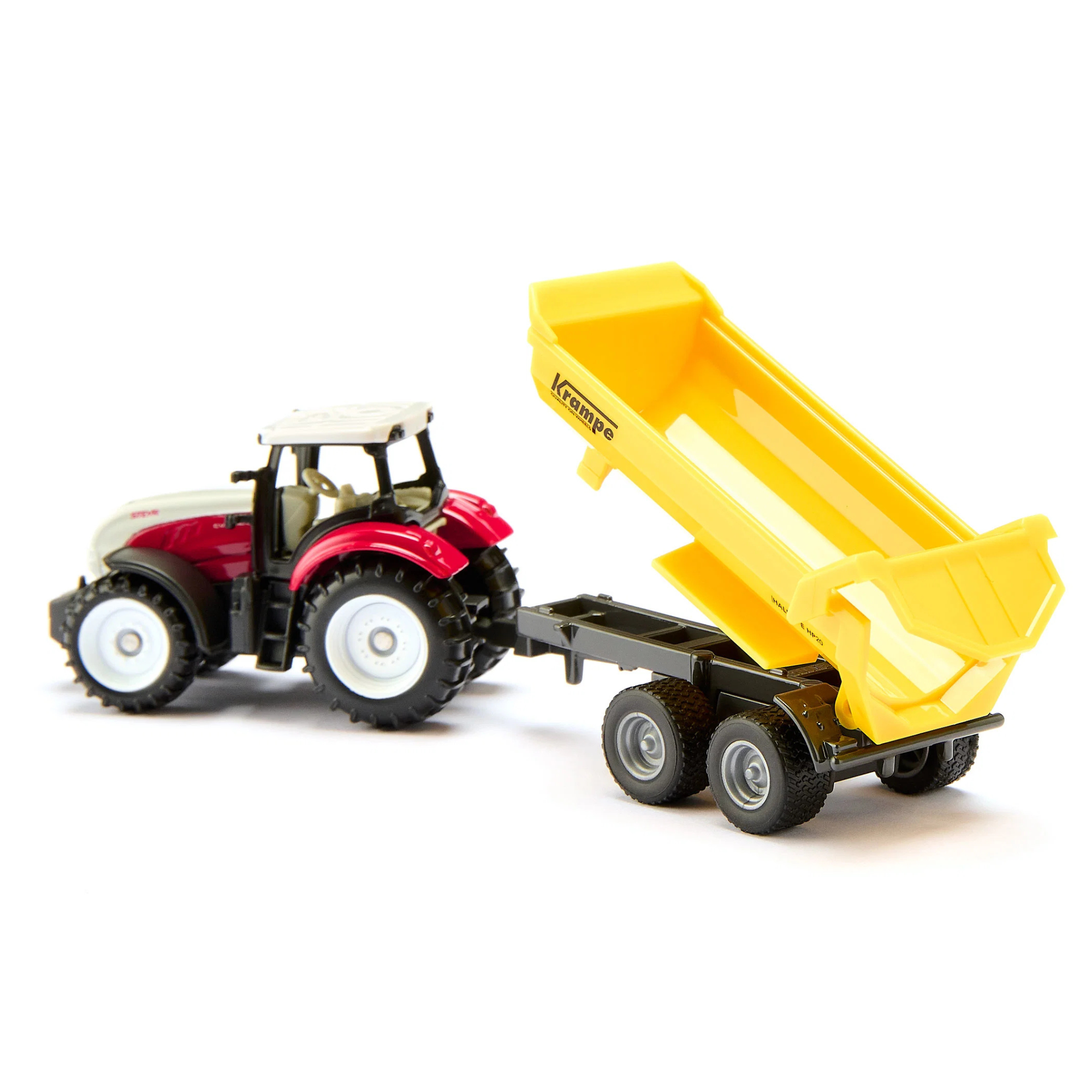 Siku Mini Steyr toy tractor with Tipping Trailer 1132