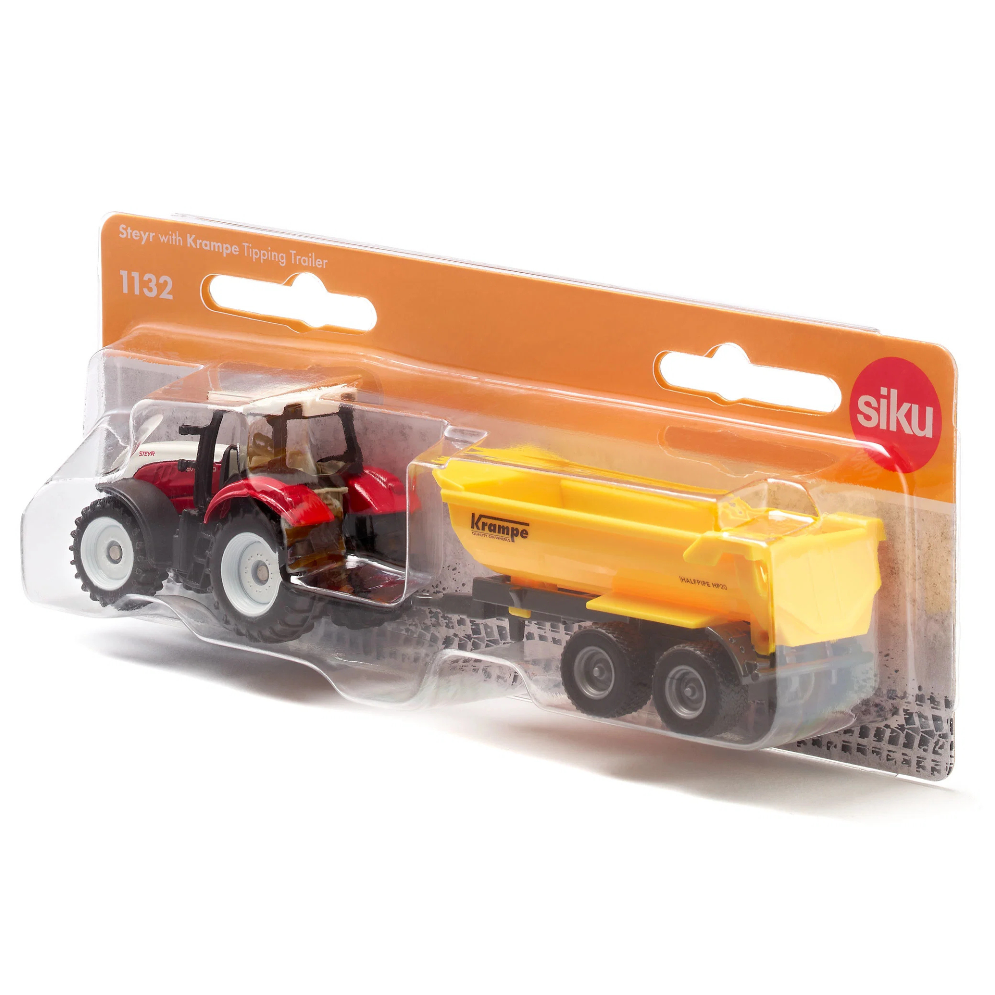 Siku Mini Steyr with Tipping Trailer 1132 packshot