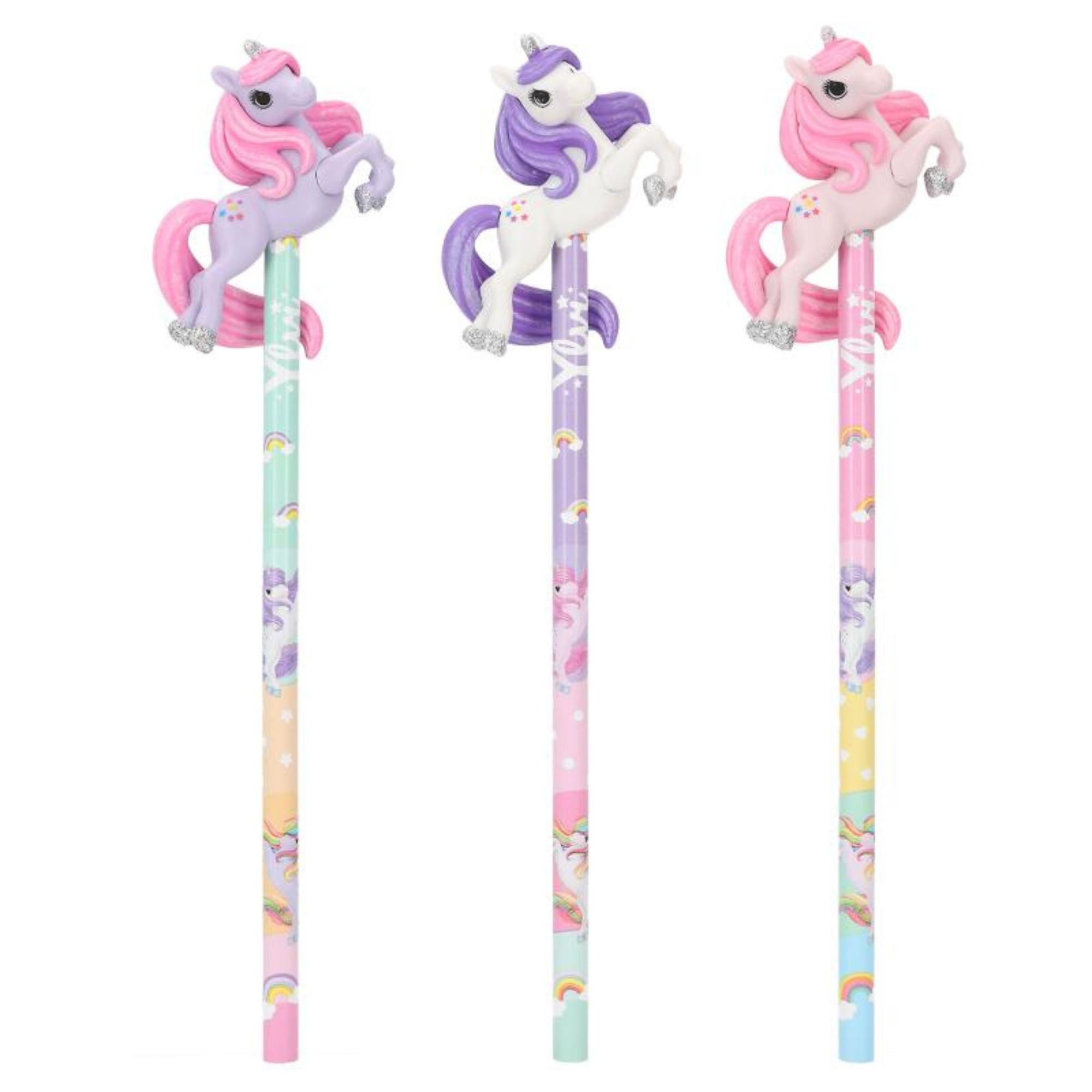 Ylvi Pencil with 3D Unicorn Topper