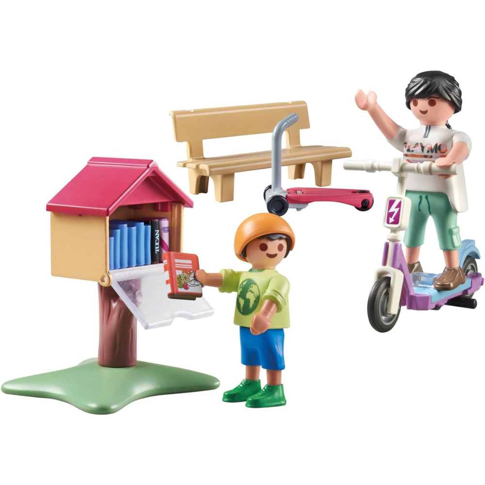 PLAYMOBIL 71511 Mylife: Book Exchange for Bookworms