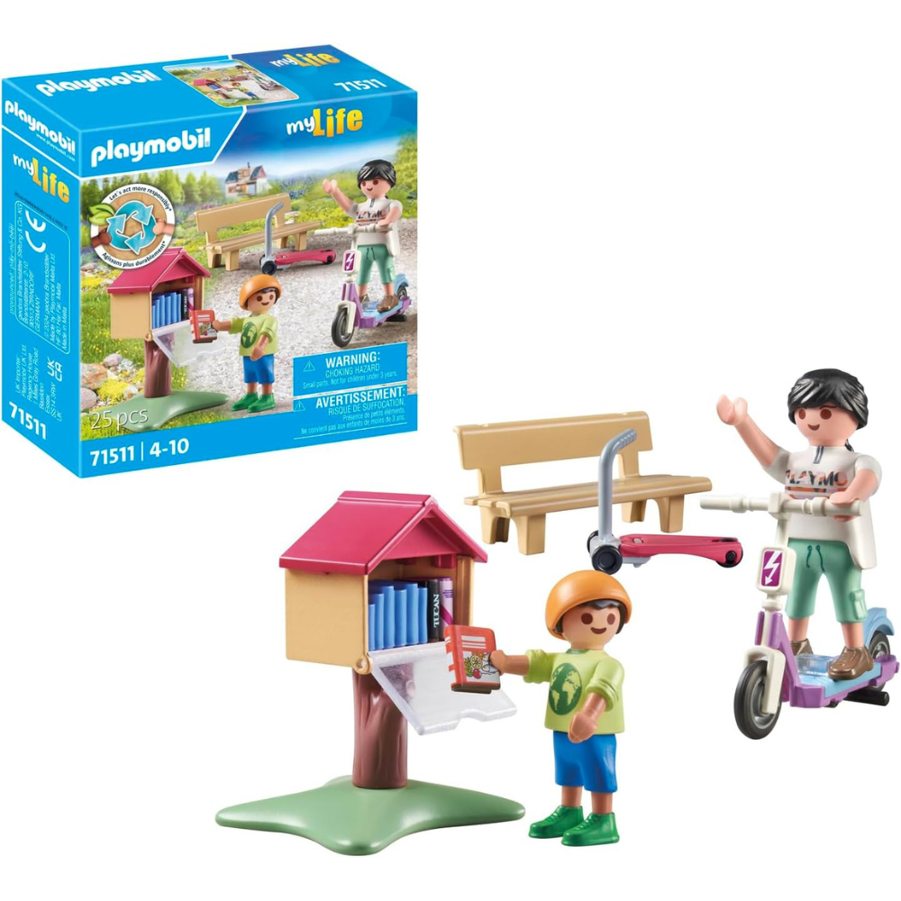 PLAYMOBIL 71511 Mylife: Book Exchange for Bookworms