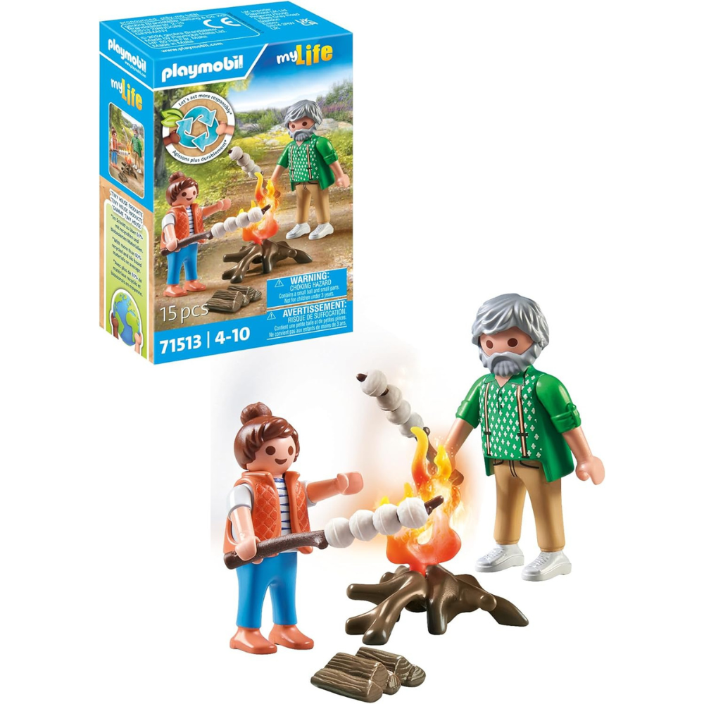 PLAYMOBIL 71513 Campfire with Marshmallows