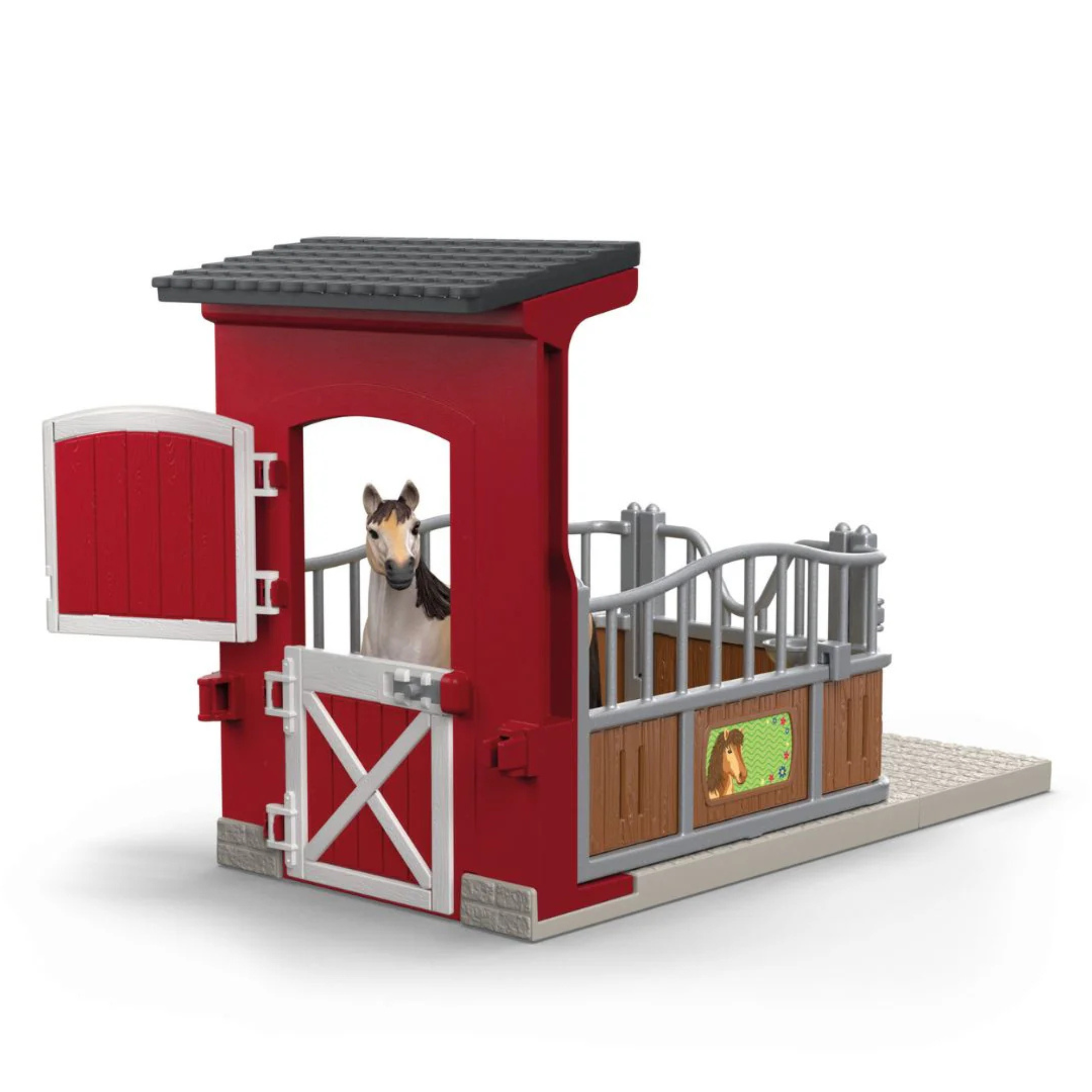 Schleich Ponybox with Mustang Mare