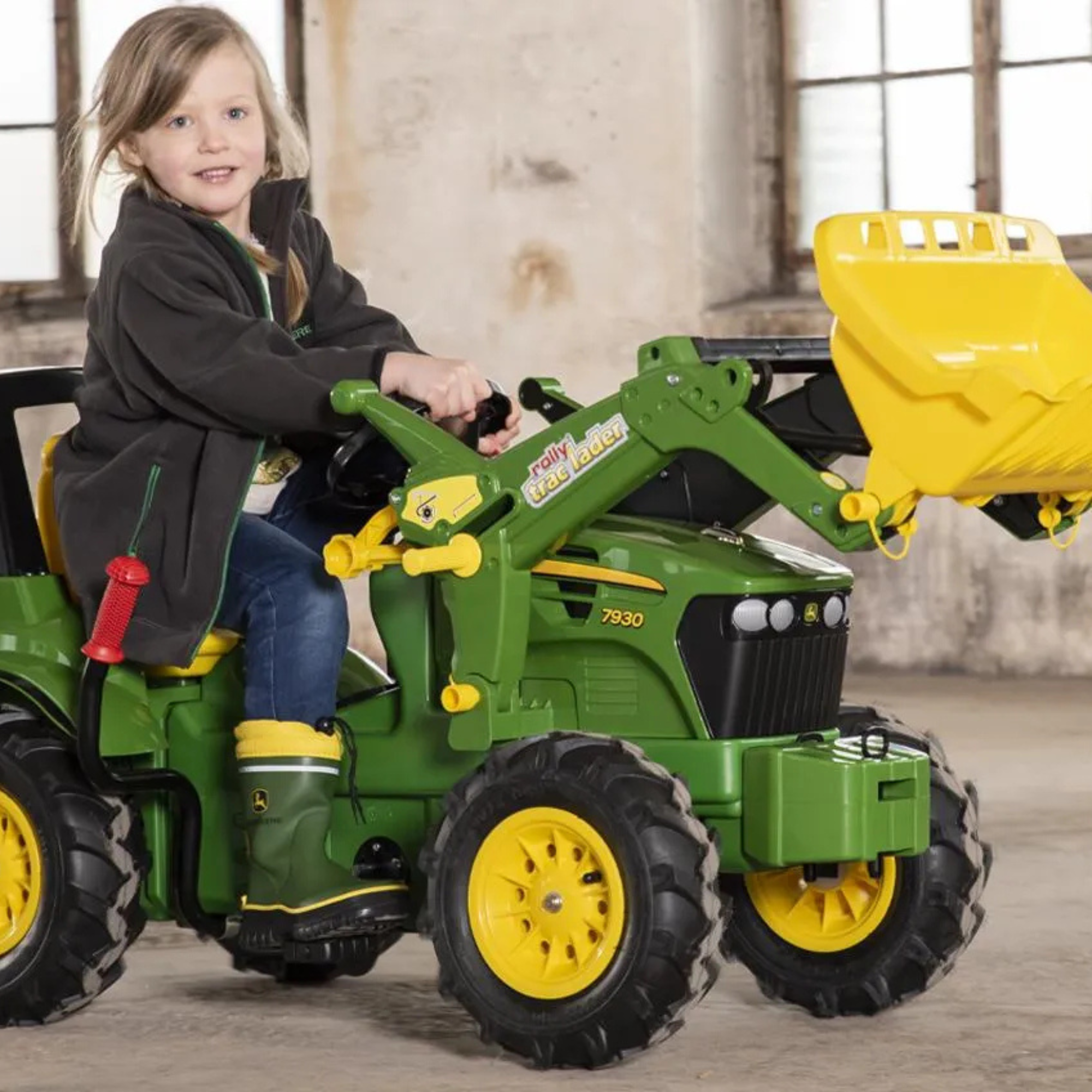 Rolly Farmtrac Premium John Deere 7930 Tractor with Frontloader and Pneumatic Tyres