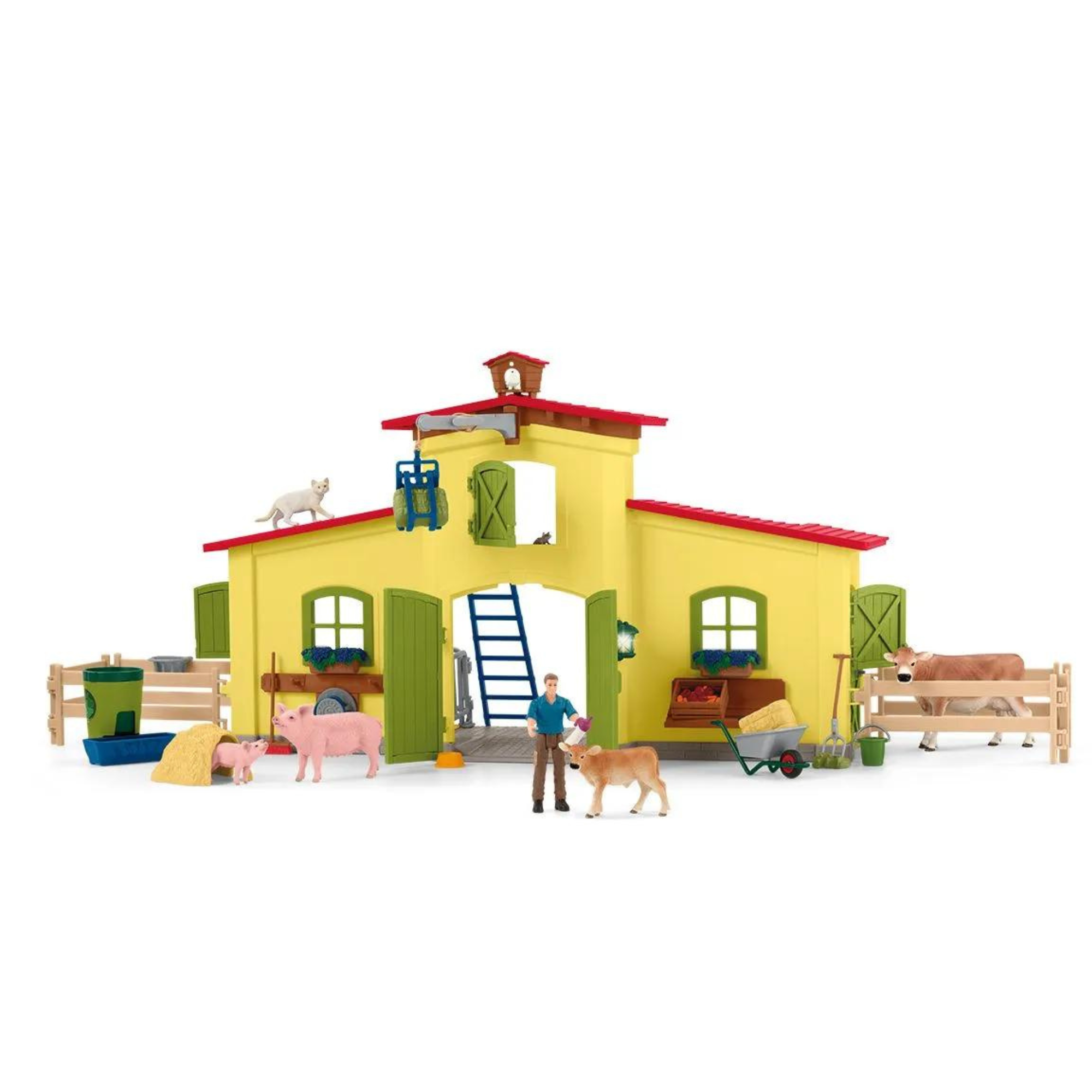 Large Farm with Animals and Accessories