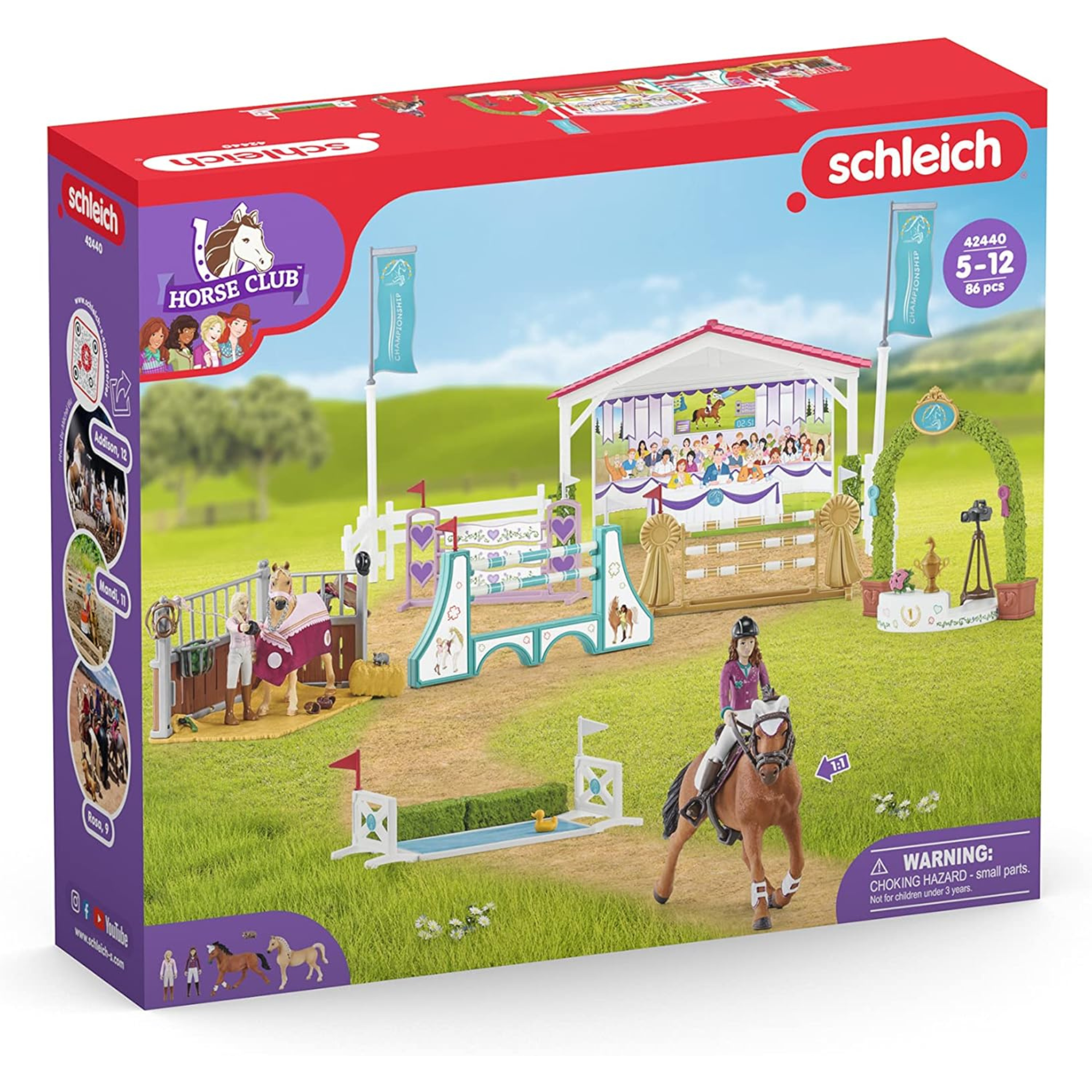 Schleich Horse Club Friendship Horse Tournament Box