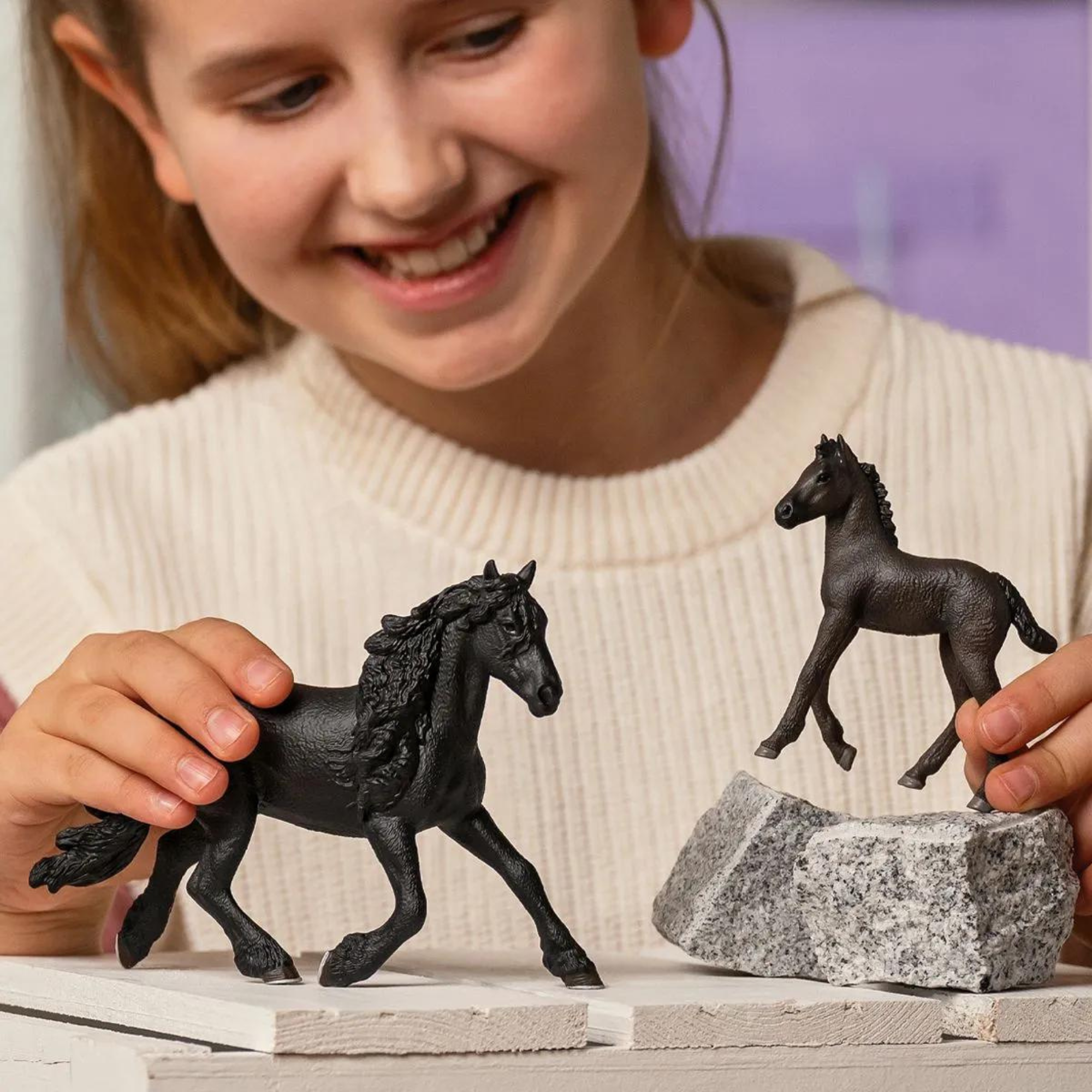 Schleich Friesian Foal 13977
