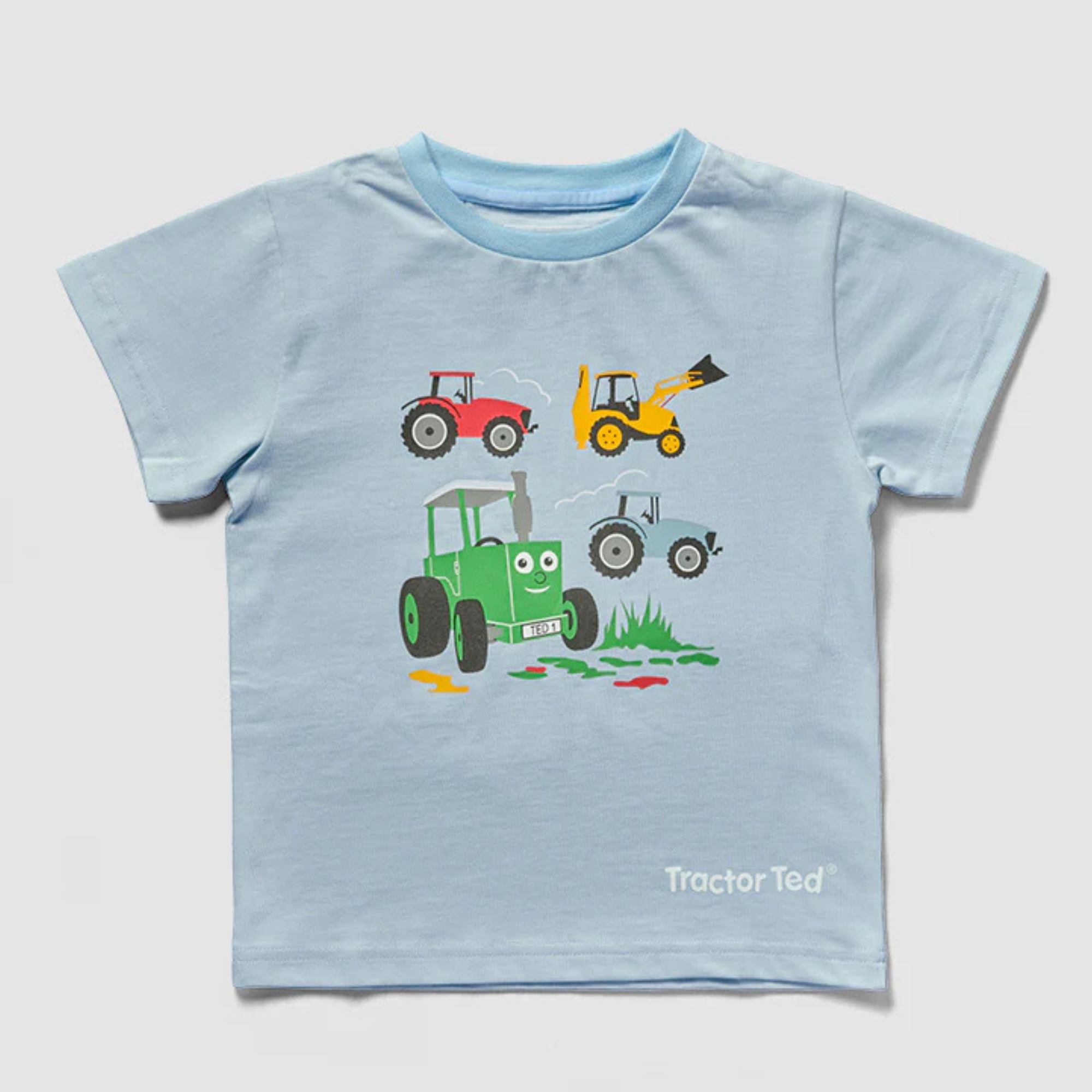 Tractor Ted Shortie Machines Pyjamas
