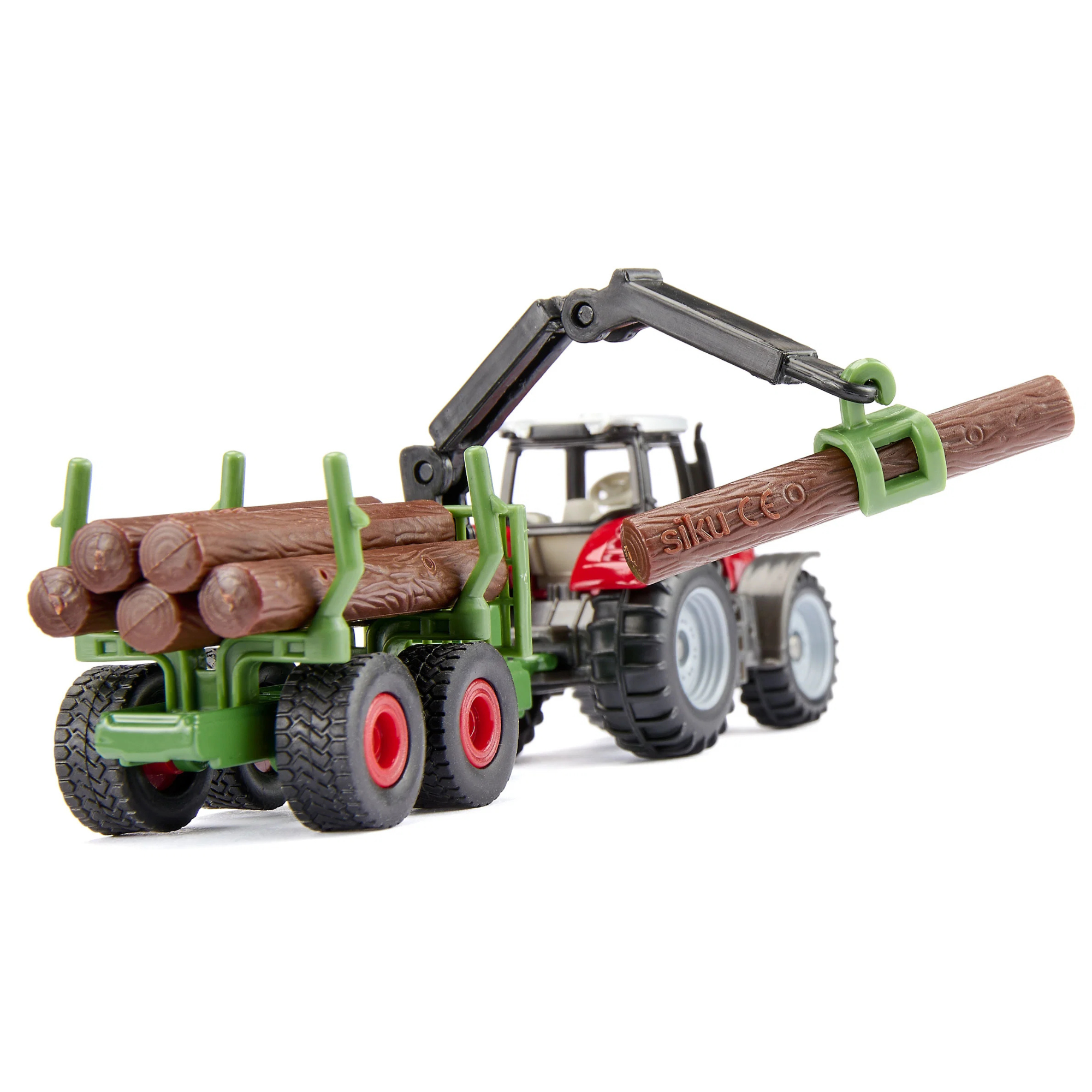 Mini Massey Ferguson Tractor with Forestry Trailer