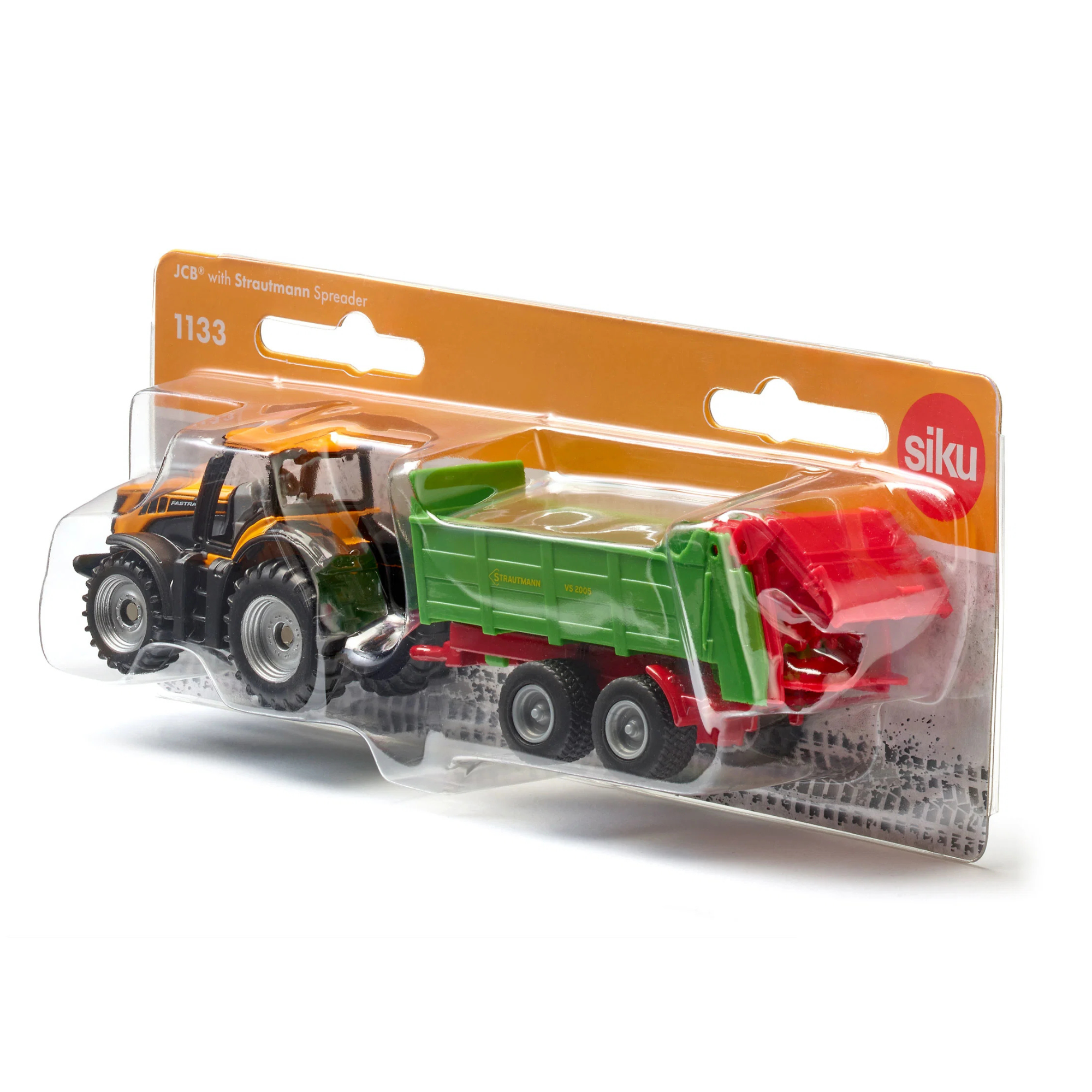 Siku Mini JCB with Strautmann Spreader 1133
