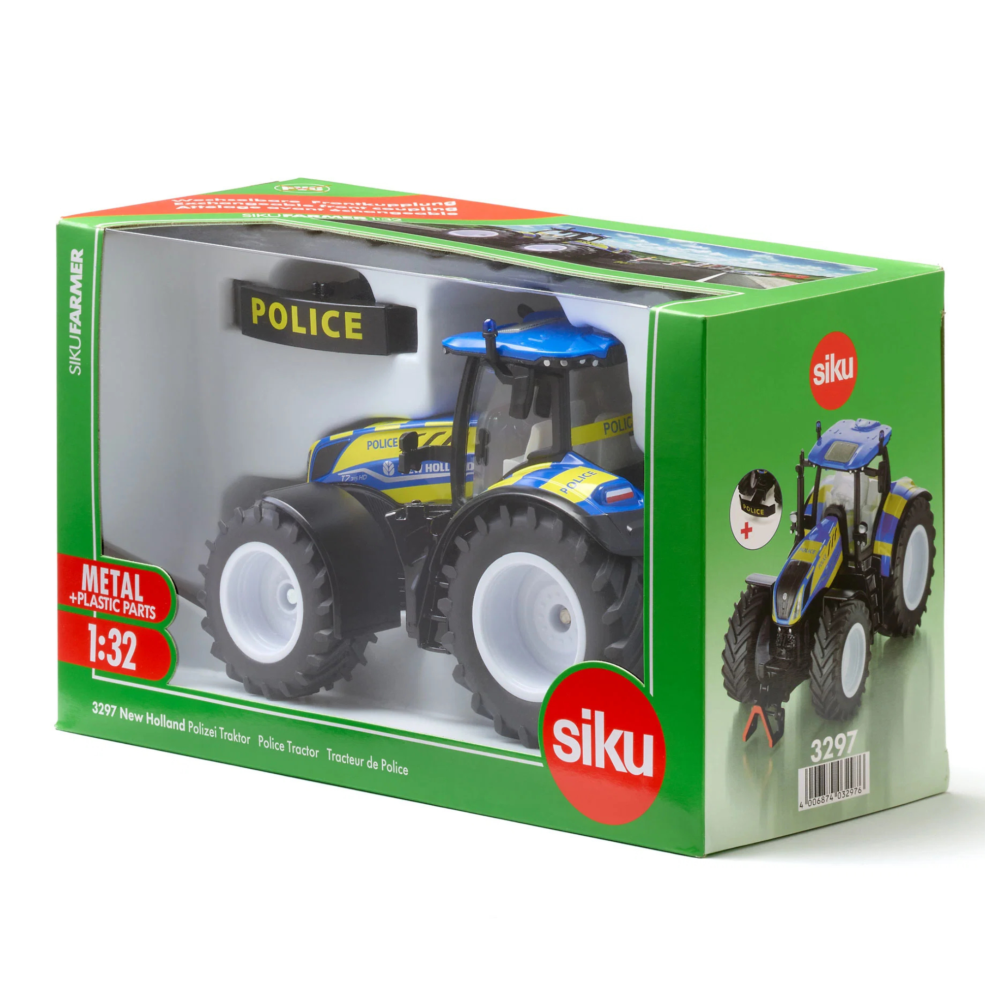 Siku New Holland Police Tractor 3297
