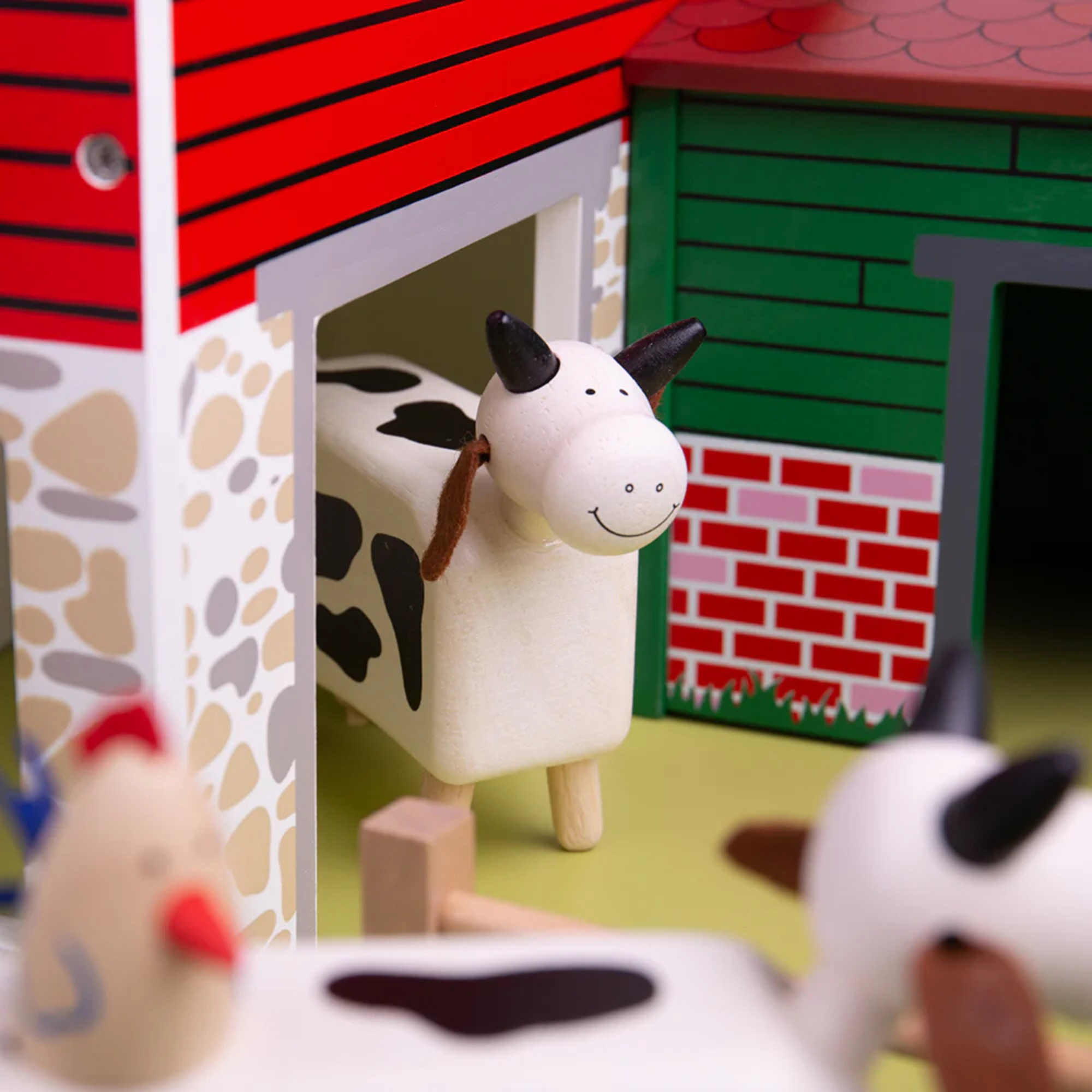 Tidlo Wooden Farm Animal Figures