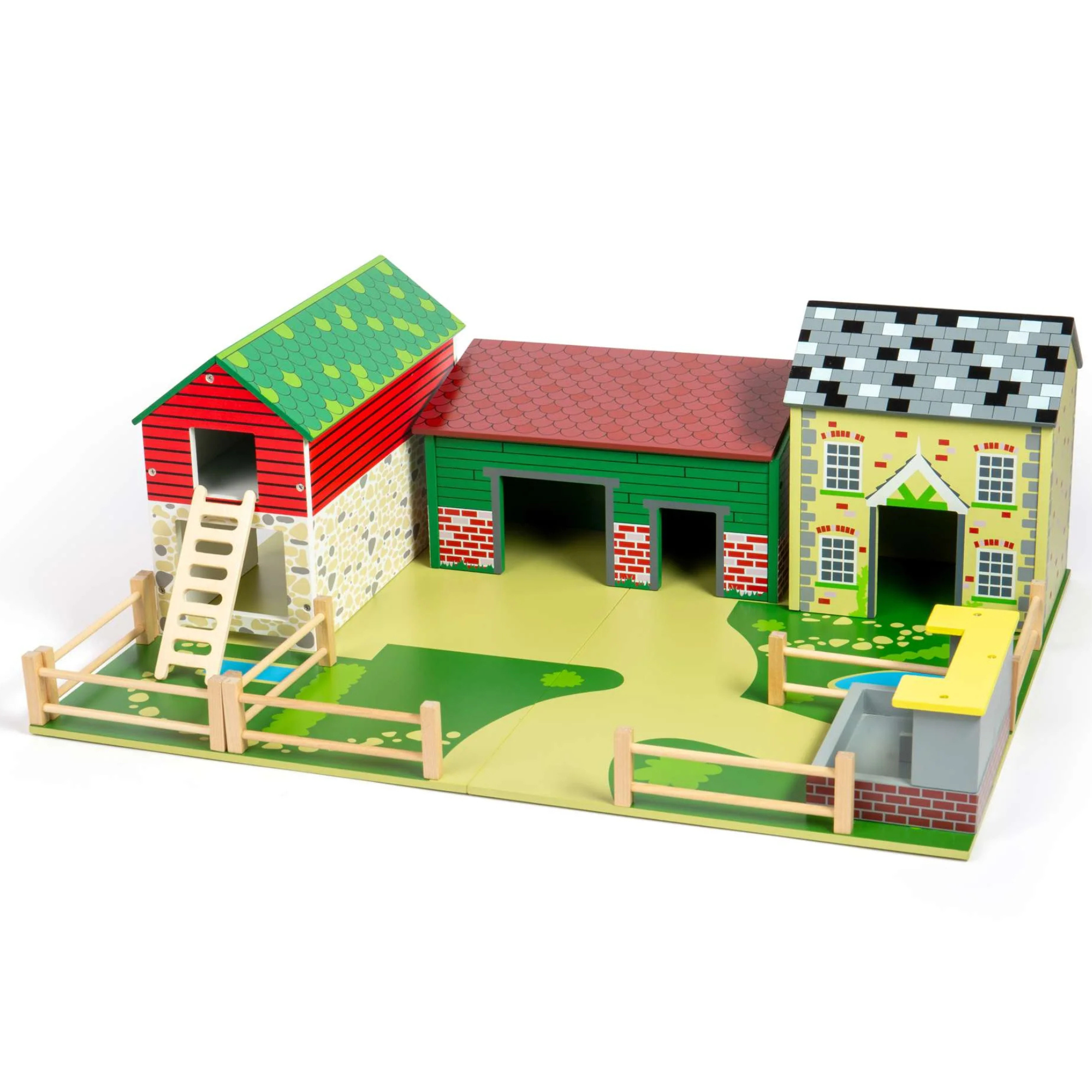 Tidlo Wooden Oldfiend Toy Barn