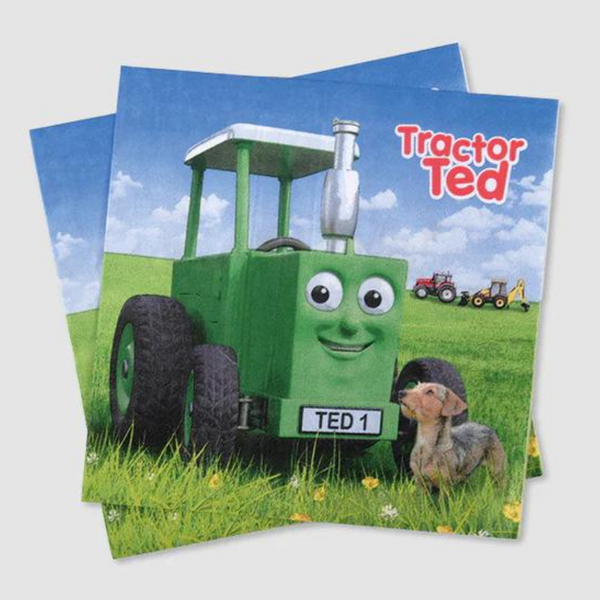 Tractor Ted & Midge Party Napkins