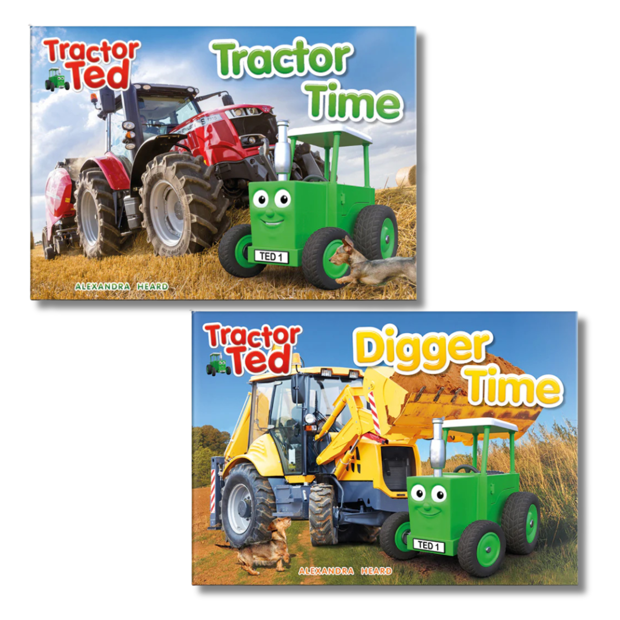 Tractor Ted Storybook Duo – Tractor Time and Digger Time