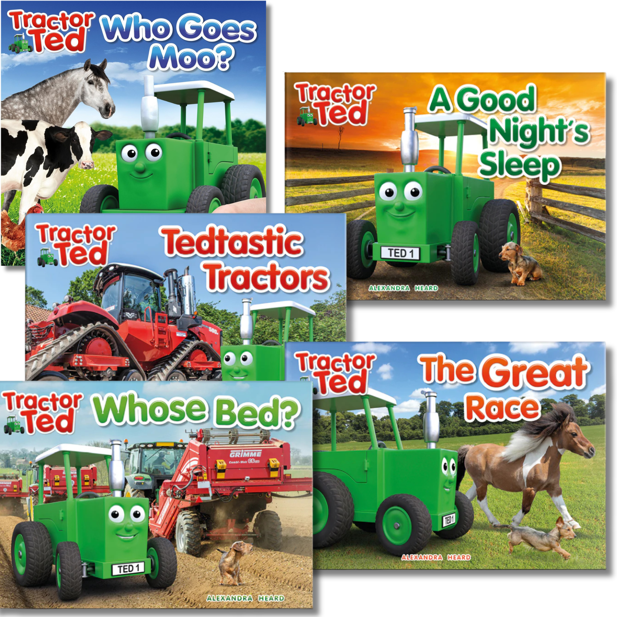 Tractor Ted 5-Book Storytime Bundle