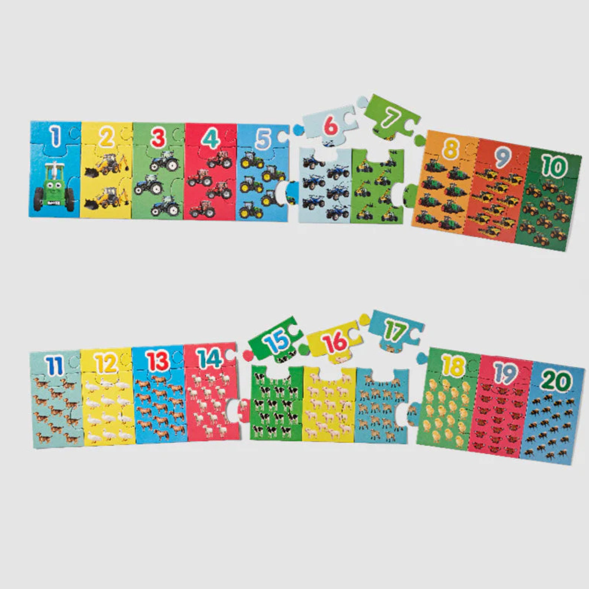 Tractor Ted Farm Counting Puzzle