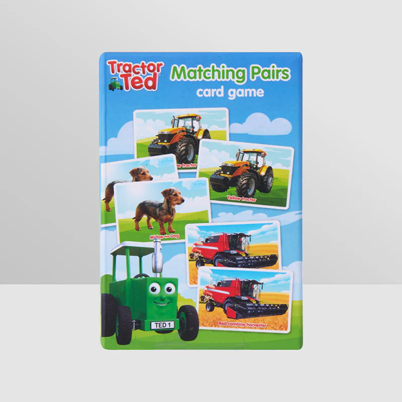 Tractor Ted Matching Pairs Card Game