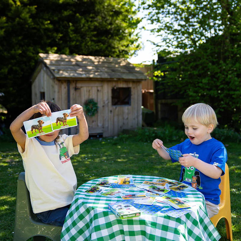 Tractor Ted Matching Pairs Card Game lifestyle