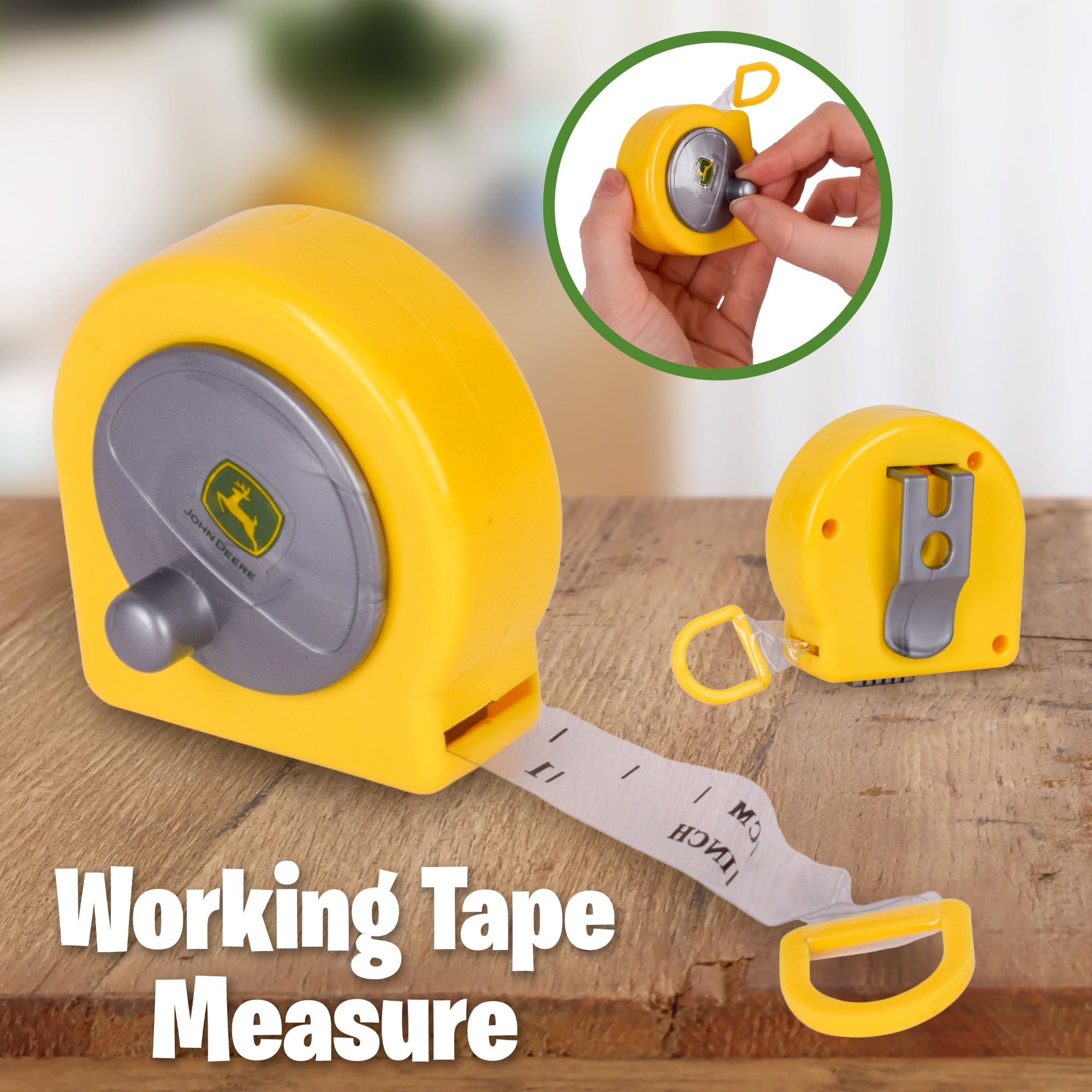 John Deere 18 Piece Deluxe Tool Box