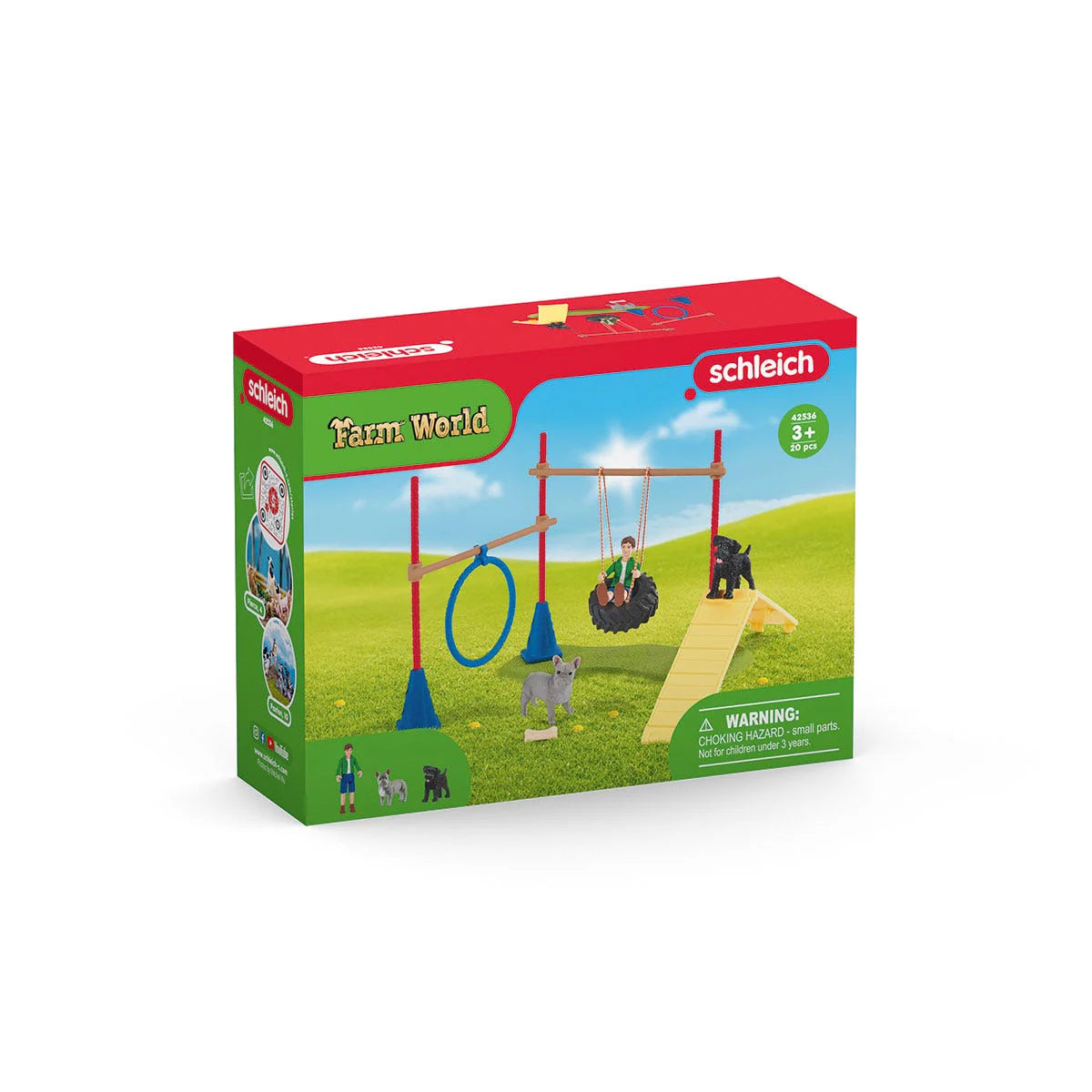 Schleich Puppy Agility Training Set