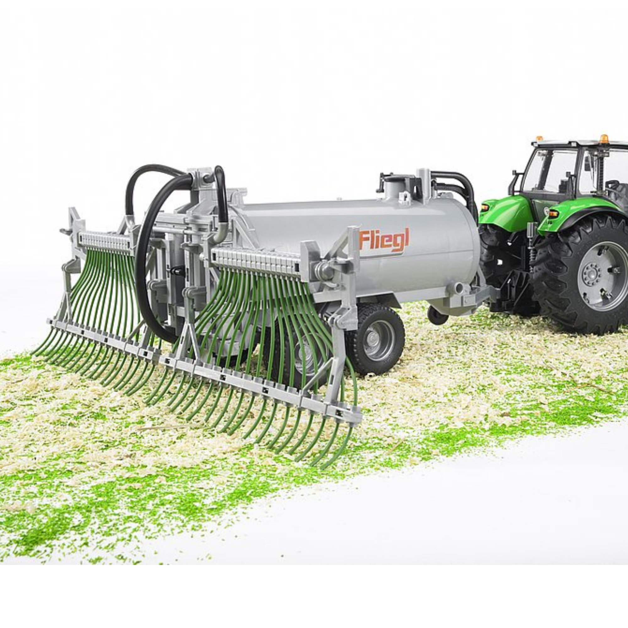 Bruder Slurry Injector 02020 Fliegl Barrel Trailer with Spread Tubes