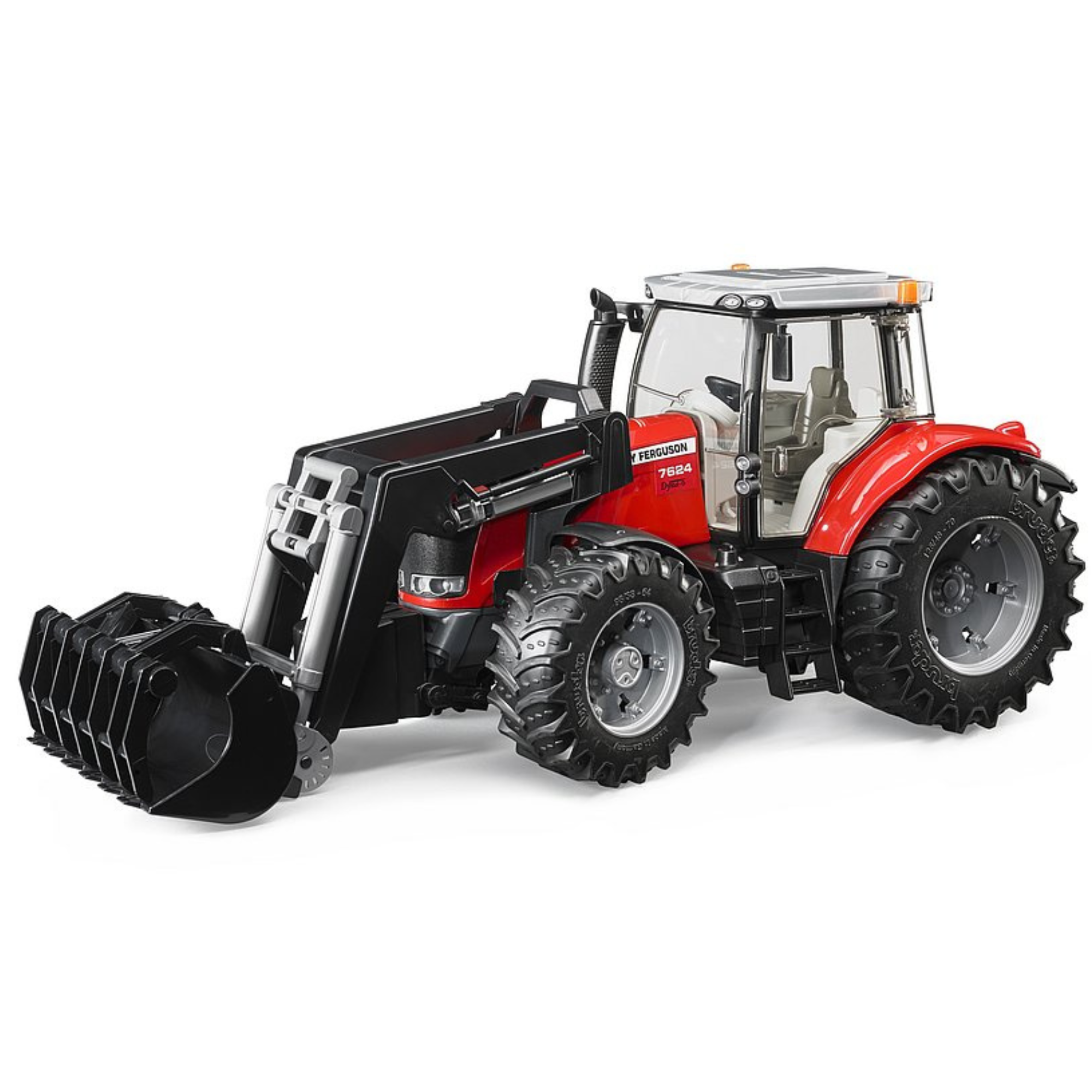 bruder toys Massey Ferguson 7624 Tractor with Frontloader