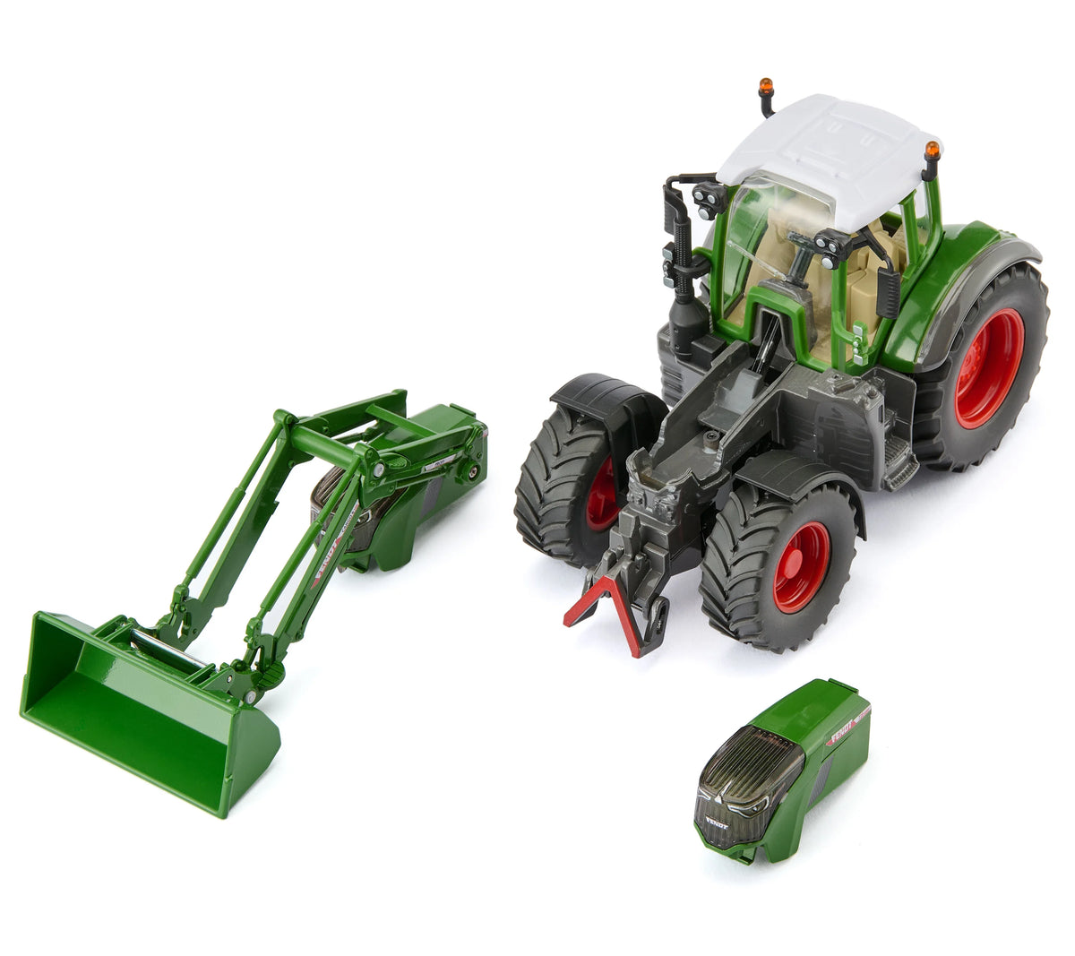 Siku Fendt 728 with Detachable Front Loader 3298