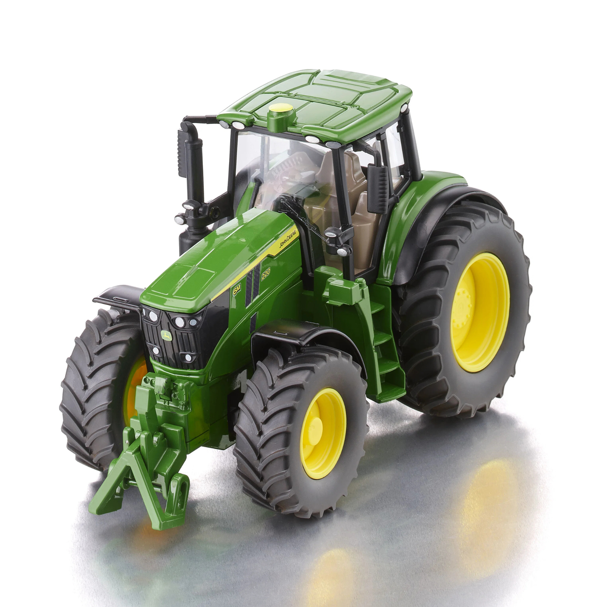 John Deere 6M 220 with Front Loader tractor toy