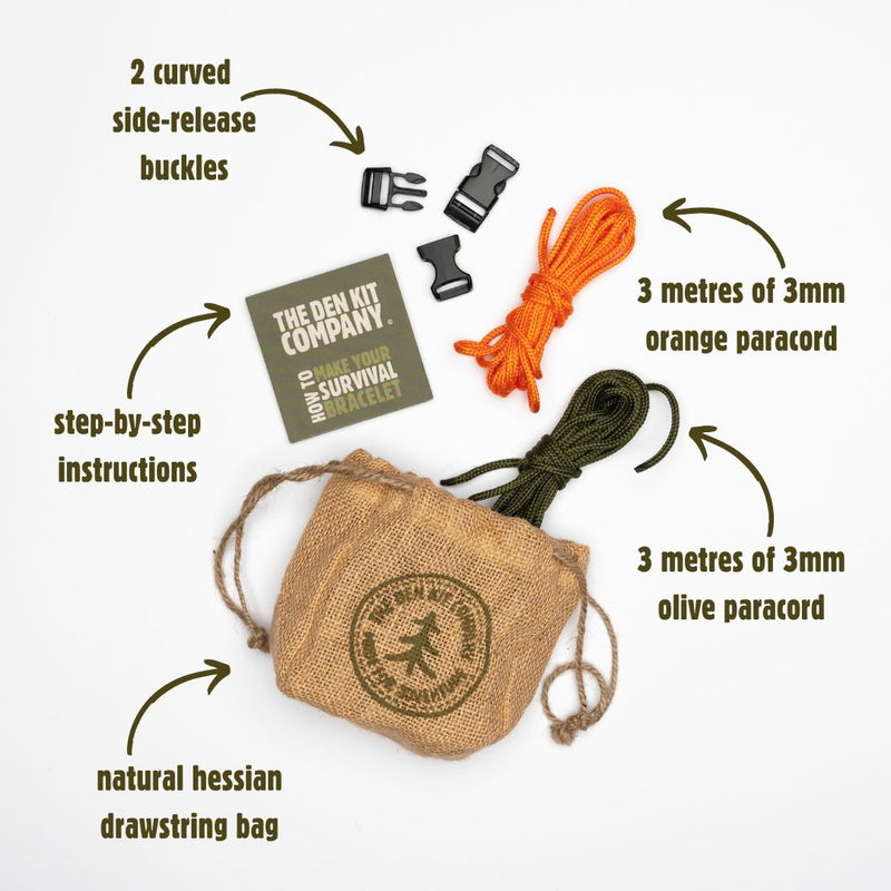 Survival Bracelet Kit