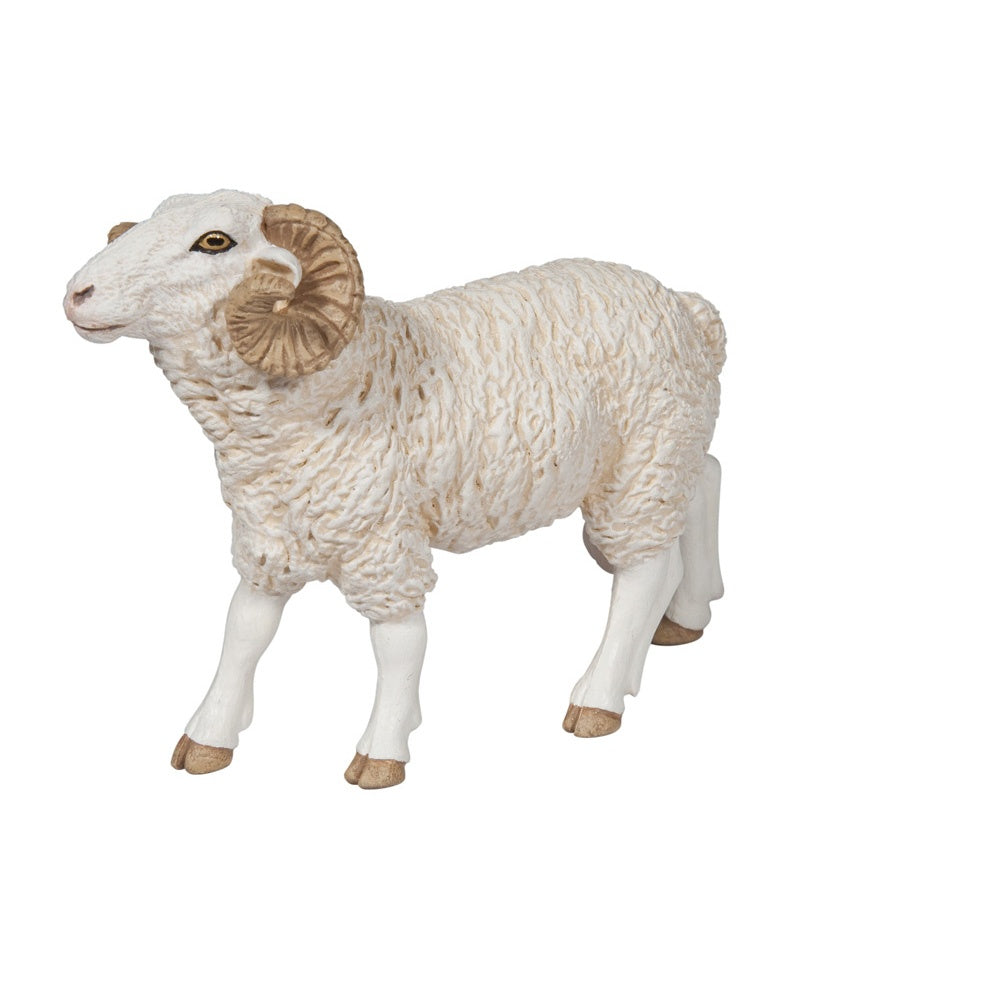 Papo 51129 White Ram with Horns
