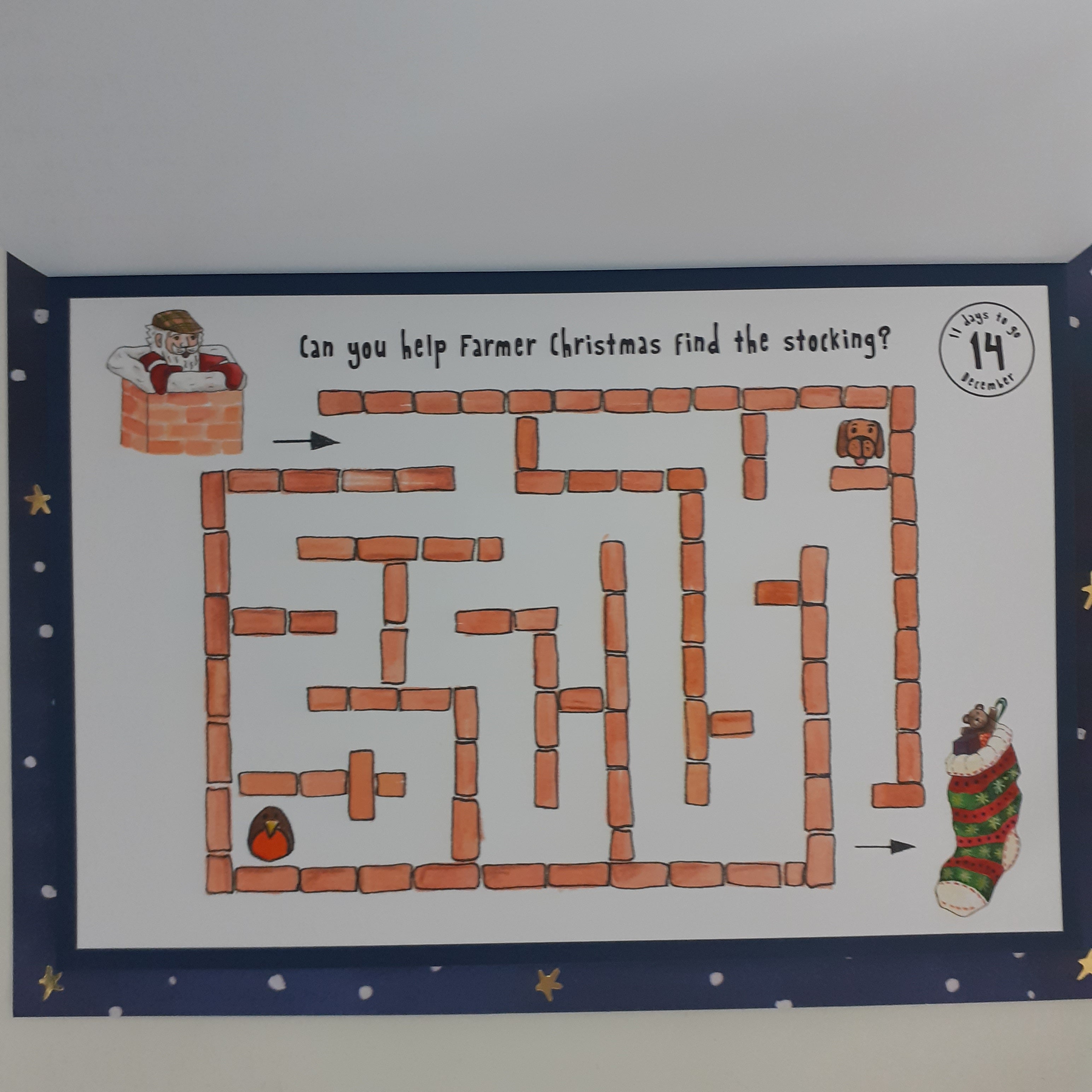 Farmer Christmas Advent Calendar
