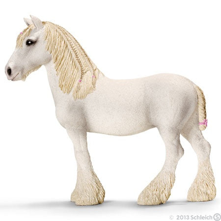 Schleich White Shire Mare Horse 13735 World of Nature