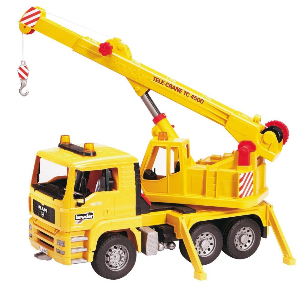 Bruder Man TGA Crane Truck