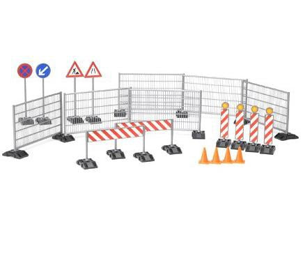 Bruder BWorld 62007 Accessories: Fences, Signs & Pylons
