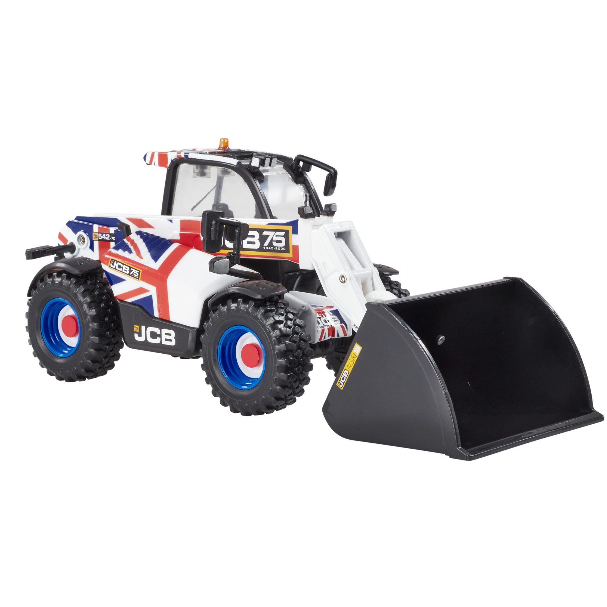 Britains JCB Union Jack AgriPro Loadall Tractor 43317