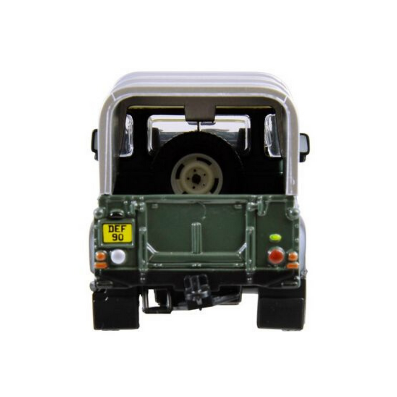 Britains Green Land Rover Defender 90 with Canopy 42732A1