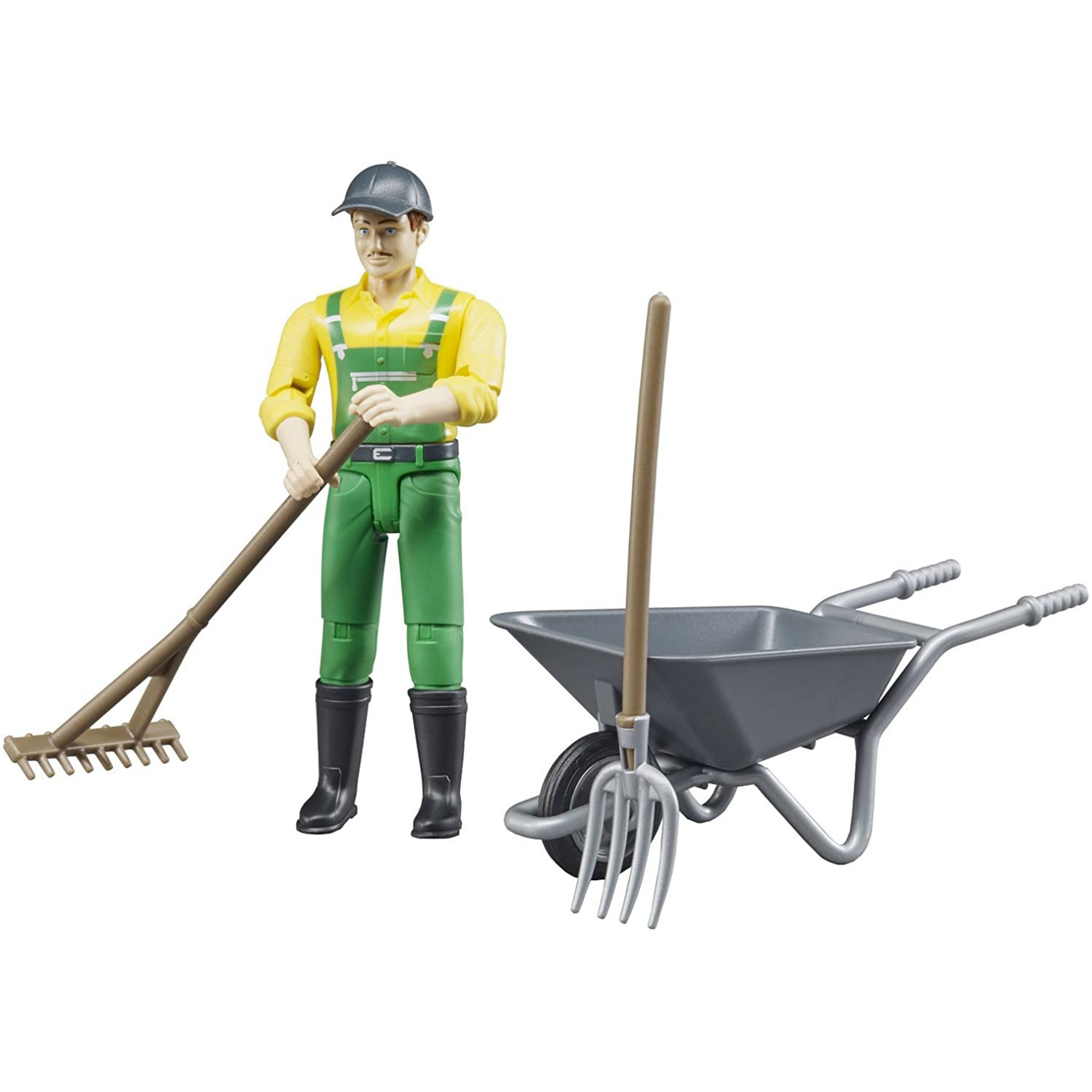 Bruder Farmer Figure and Accessories Set 62610